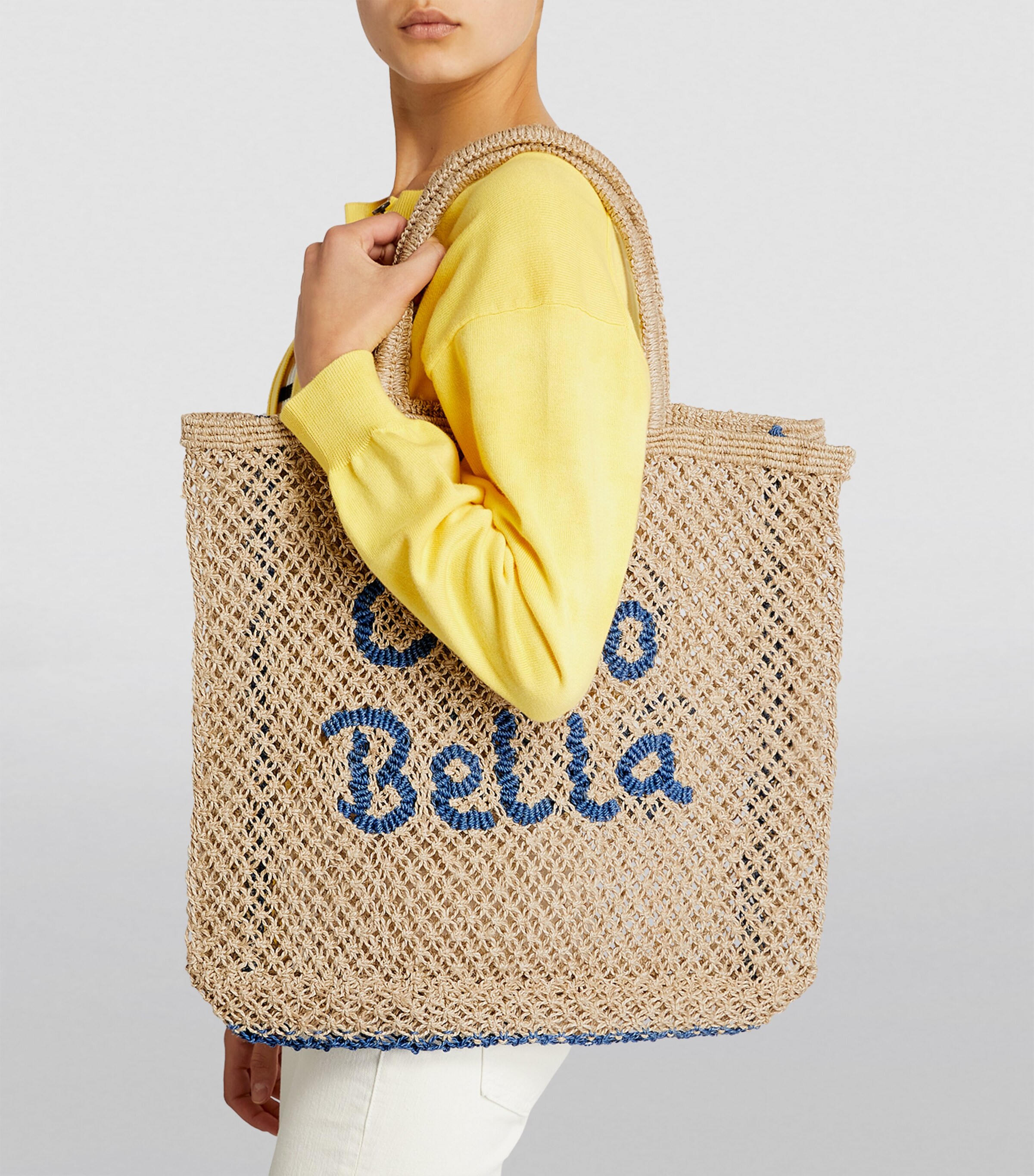 the Jacksons Large Ciao Bella Tote Bag Natural Peri Image 5