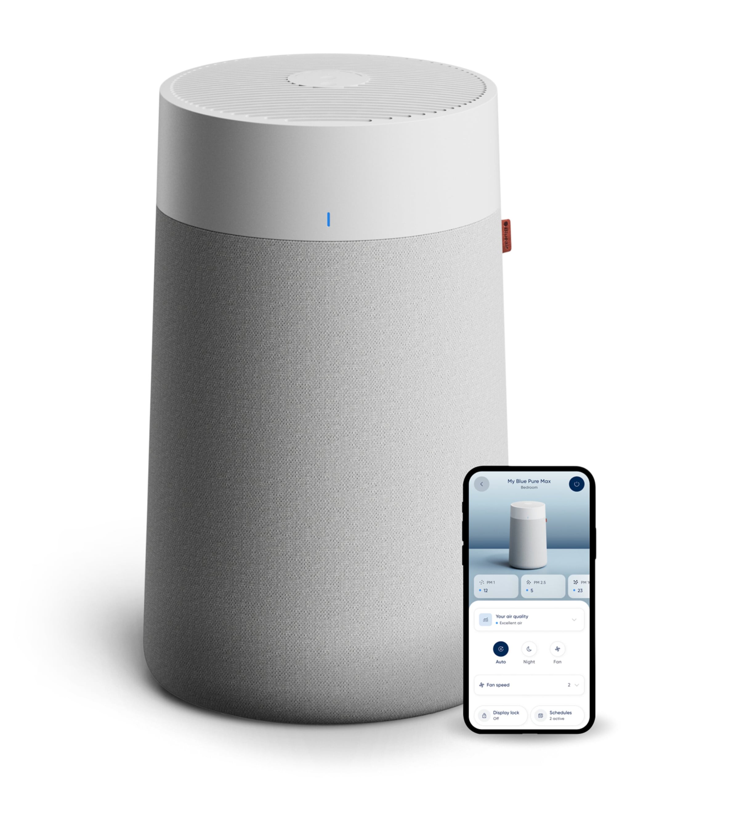 Blueair Blu 3450i Max Air Purifier Grey Image 1