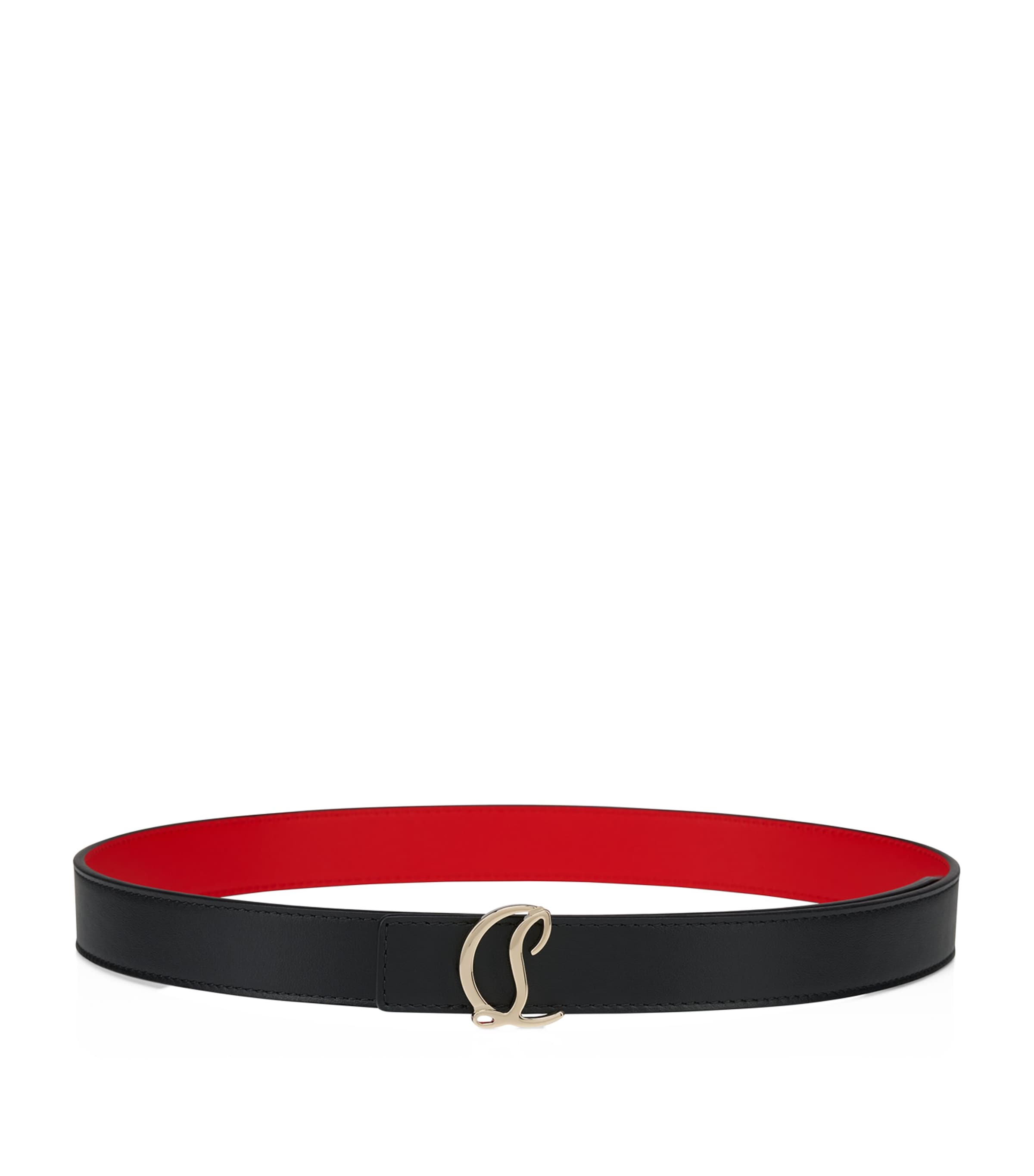 Christian Louboutin Loubi54 Leather Belt