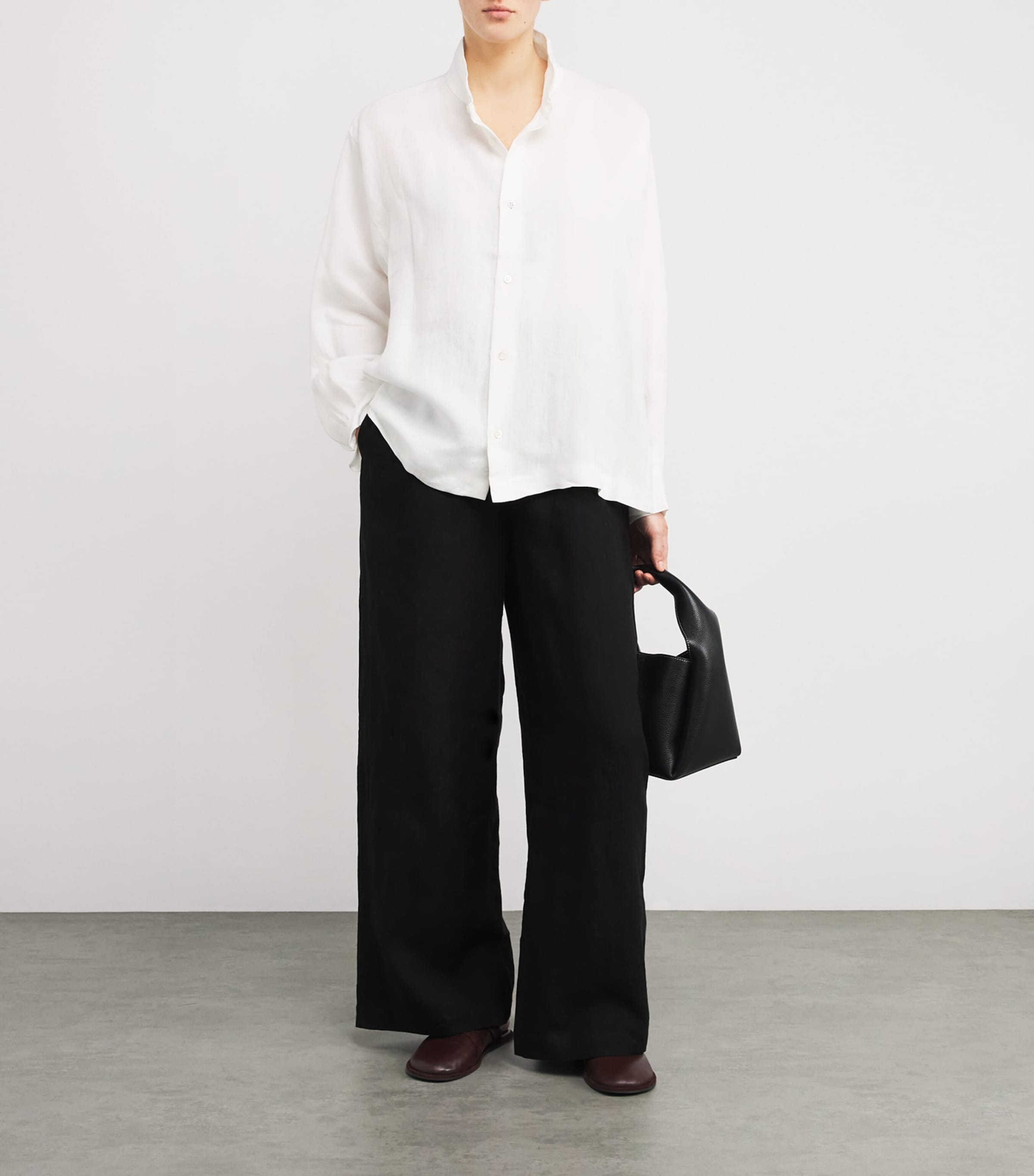 Eskandar Linen Caucasus Shirt | Harrods US