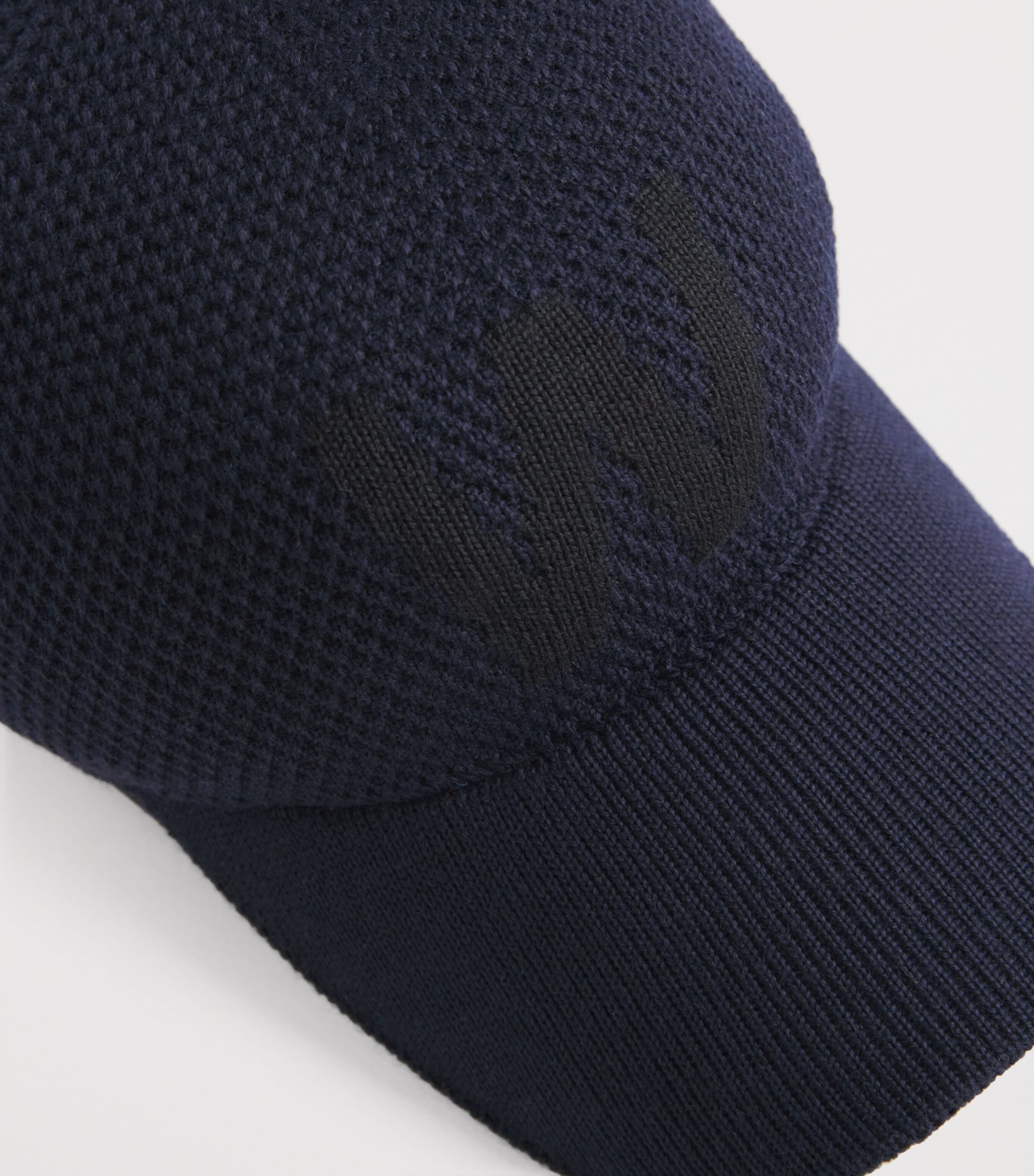 Wool-Blend Knitted Baseball Cap MIDNIGHTBLUE Image 4