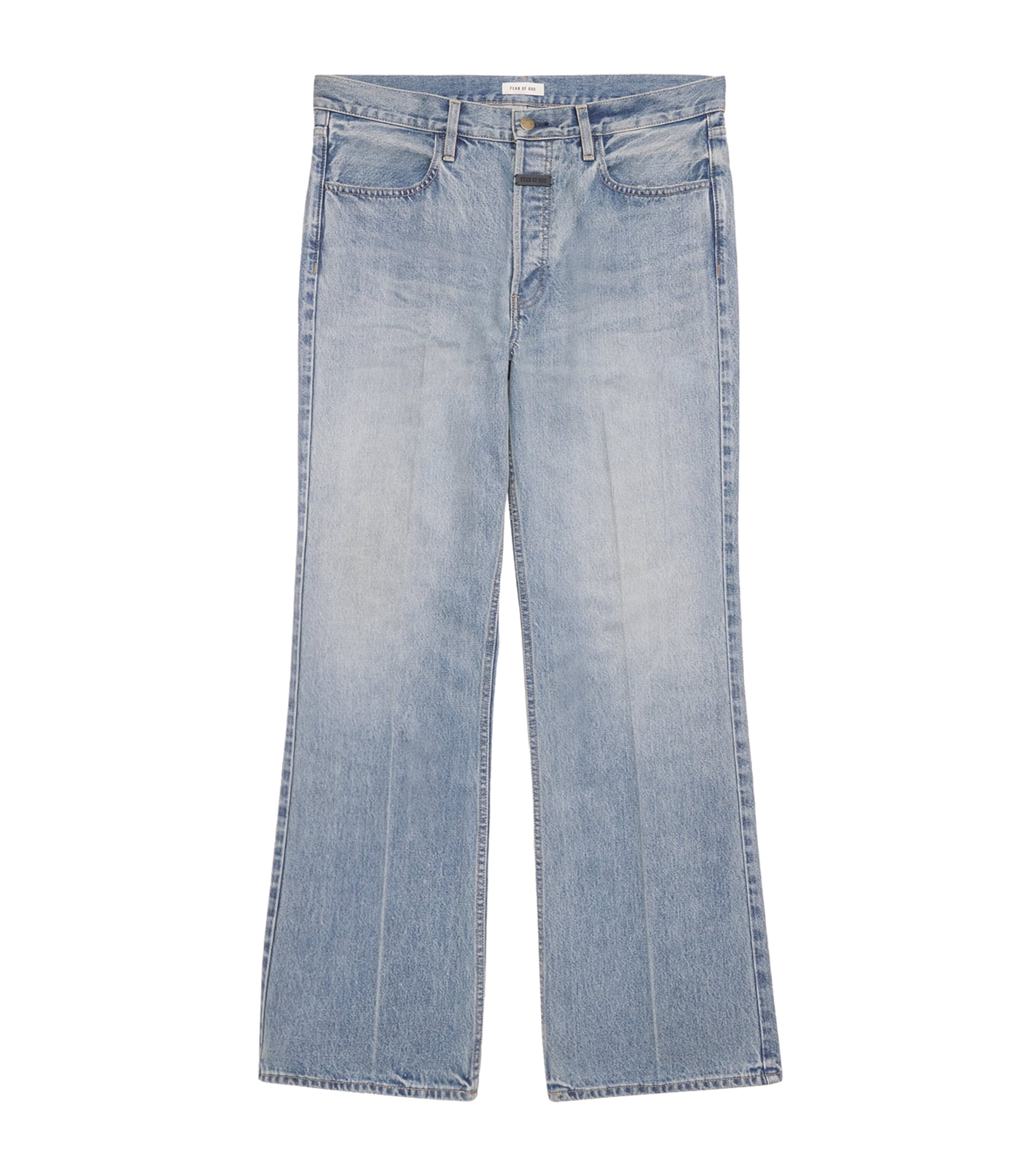 Fear Of God Light-wash '70s Jeans In Blue