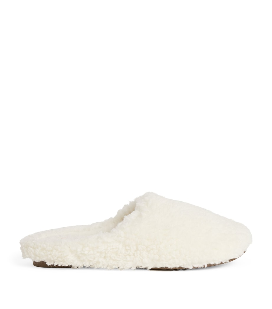 Faux Shearling Slippers IVORY/IVORY Image 1