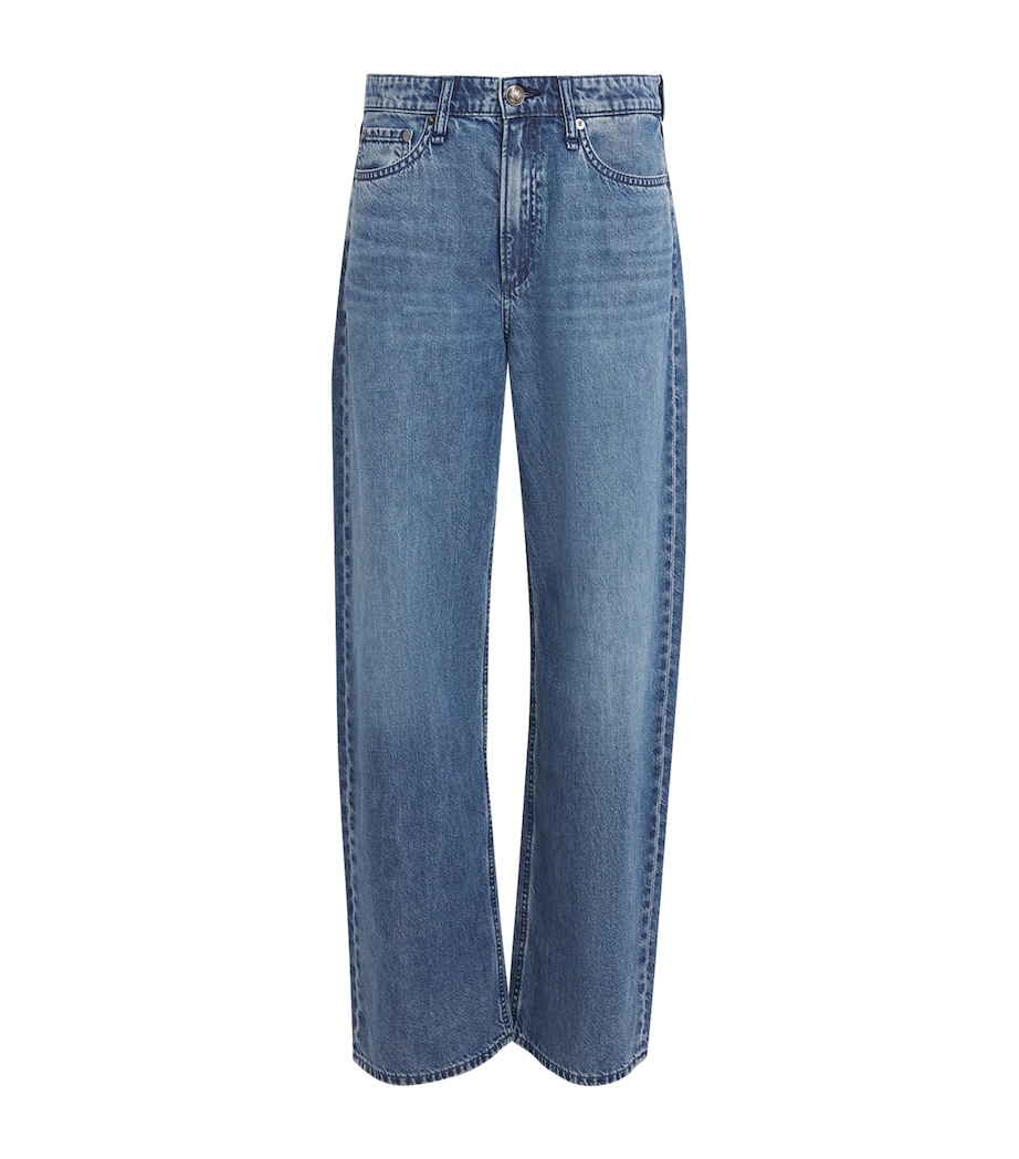 Logan Mid-Rise Wide-Leg Jeans RIVER Image 1