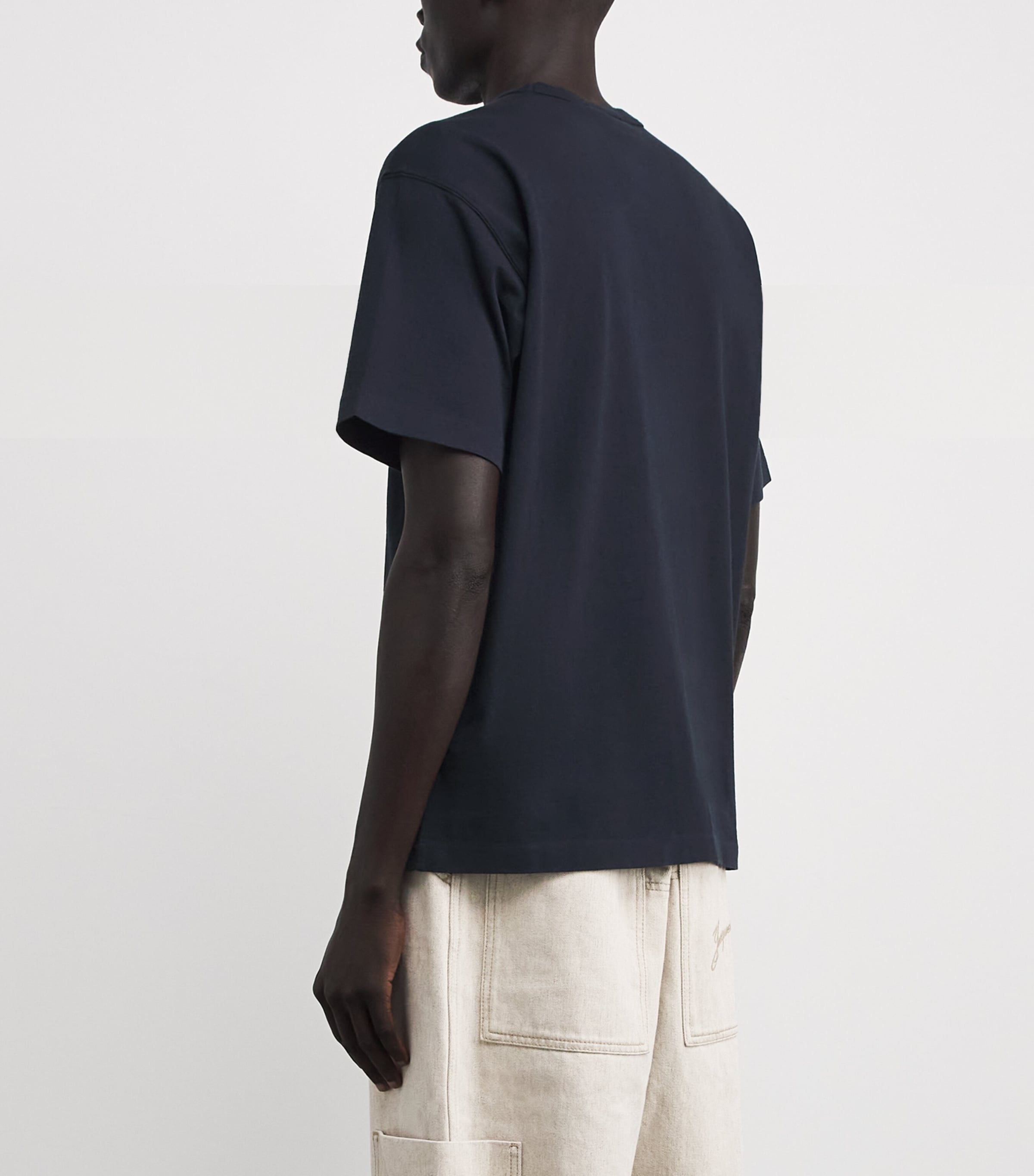 Cotton Logo T-Shirt V0020 Image 4