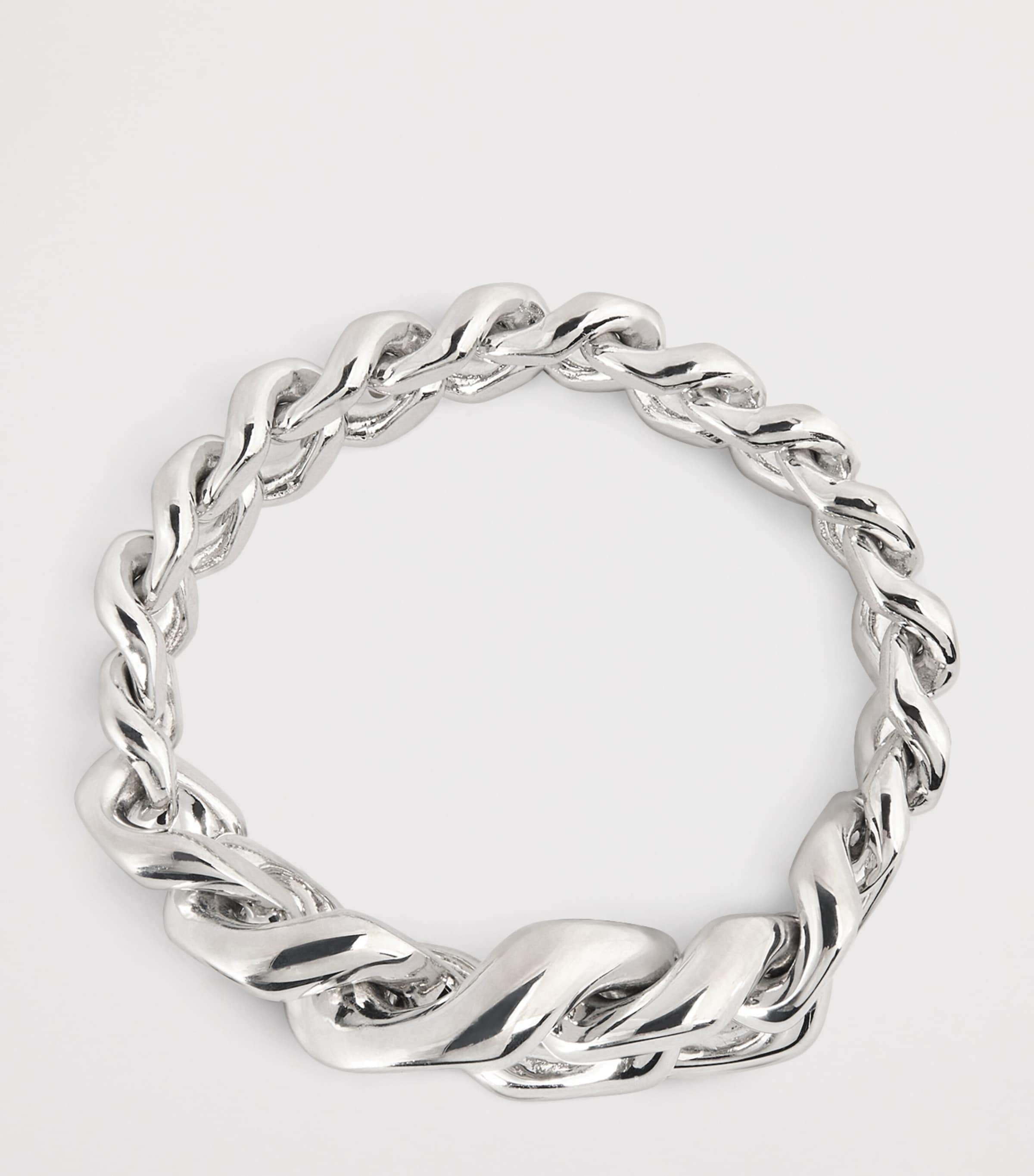 Sterling Silver Dean Band Ring SILVER Image 4