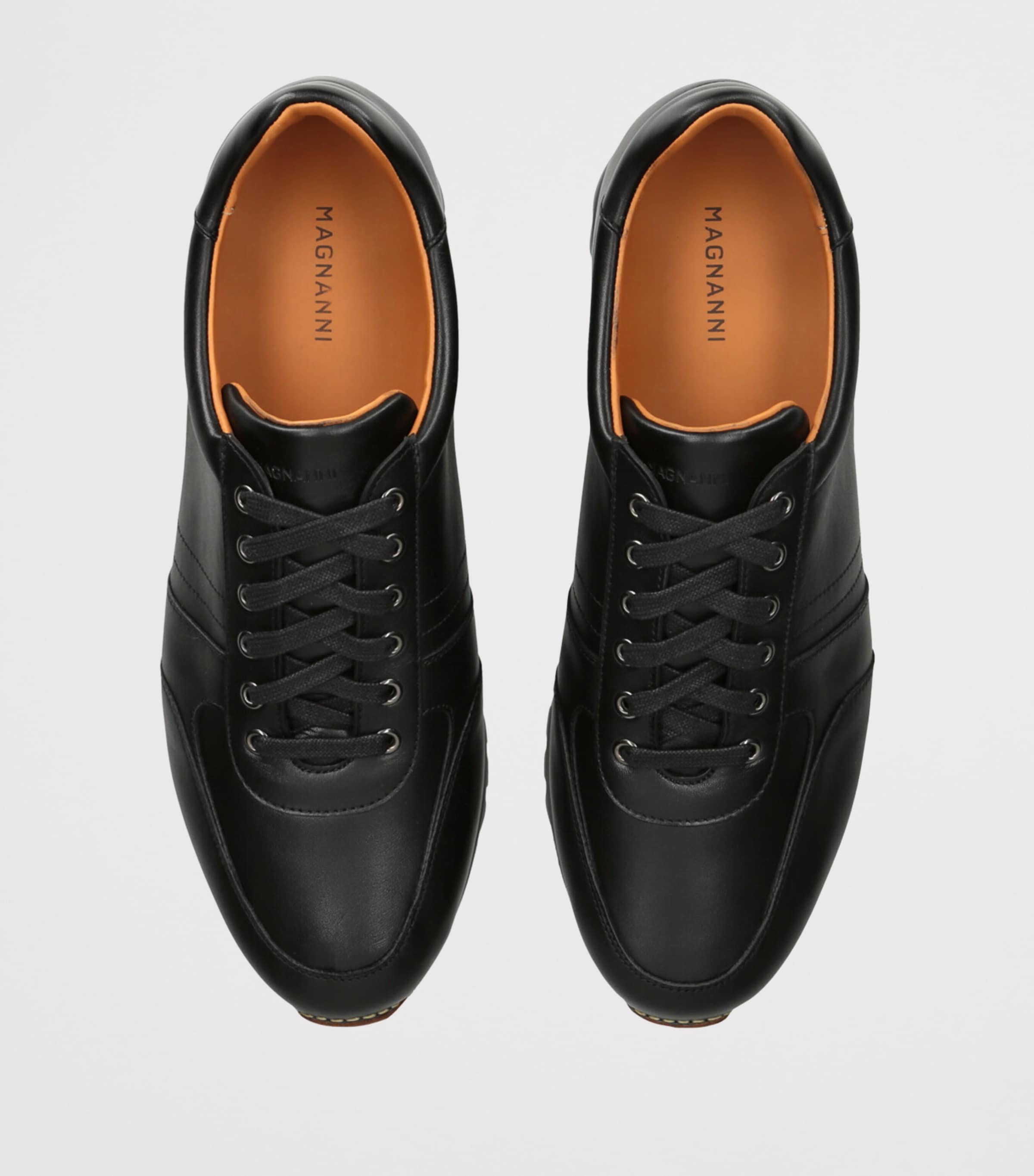Leather Zubiri Sneakers BLACK Image 4