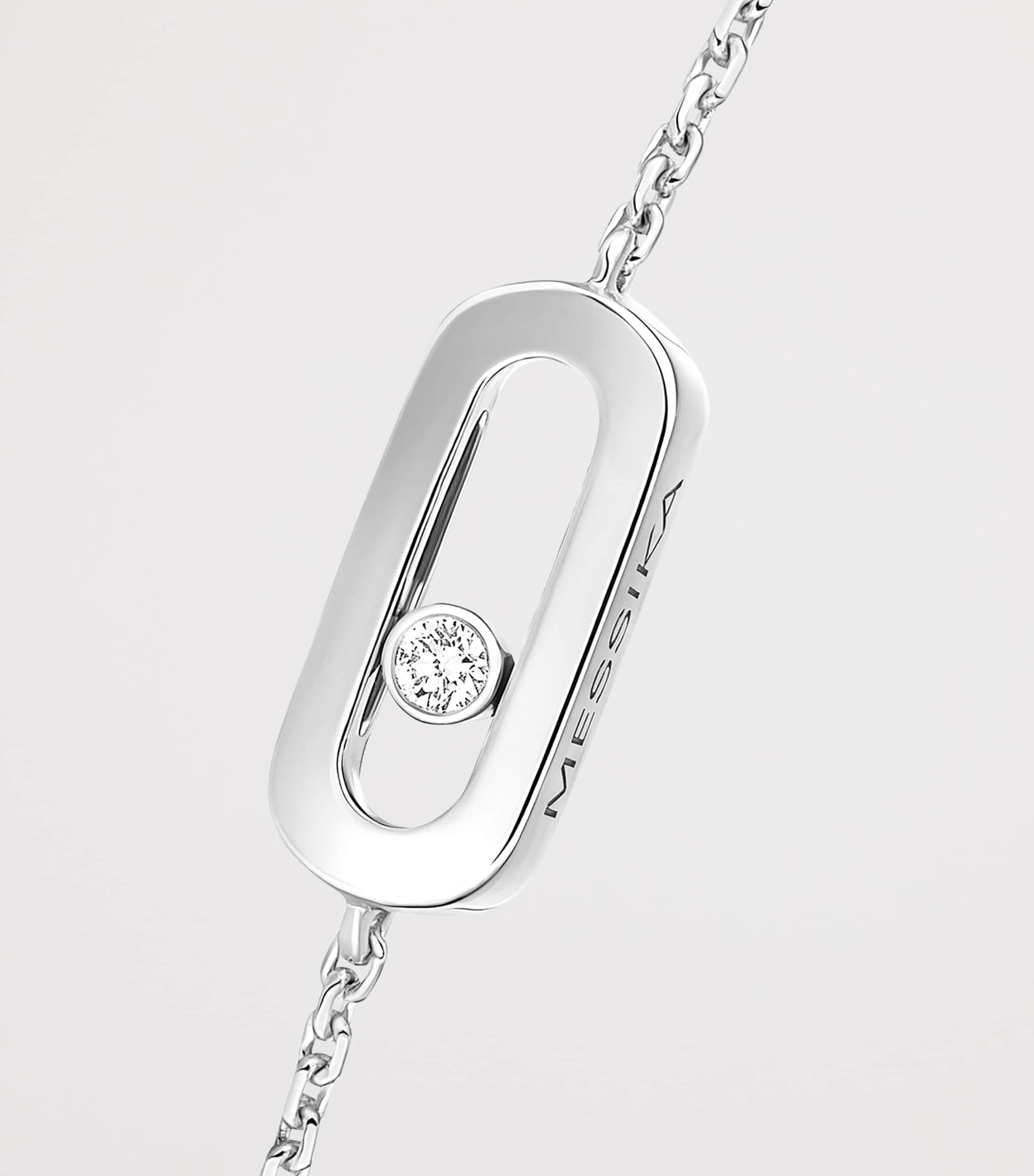 Messika Messika Care(s) White Gold and Diamond Children's Bracelet White Gold Image 3