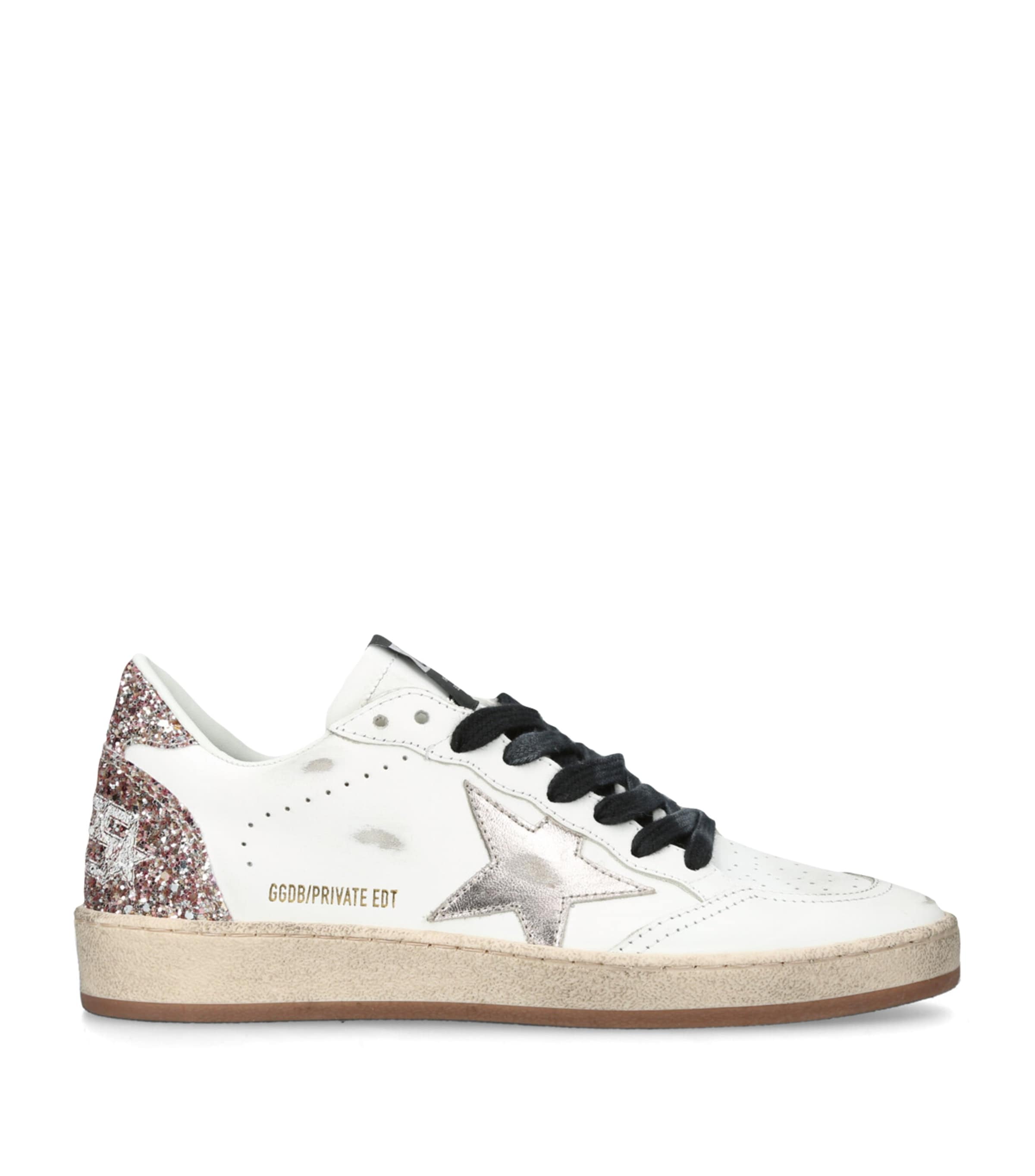 Golden Goose Leather Ball Star Sneakers | Harrods US
