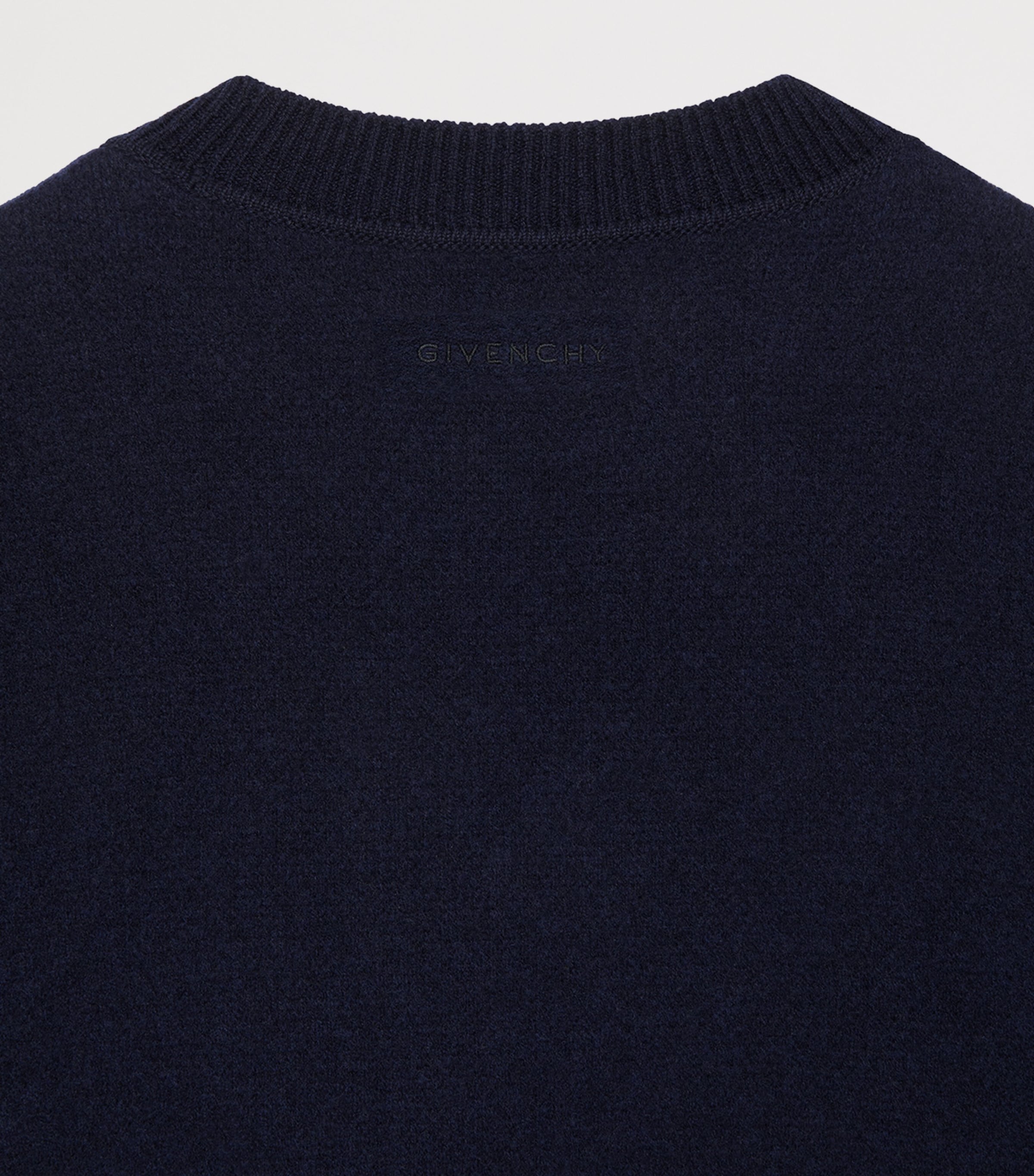 Wool-Blend Jacquard Sweater NAVY/BLUE Image 3