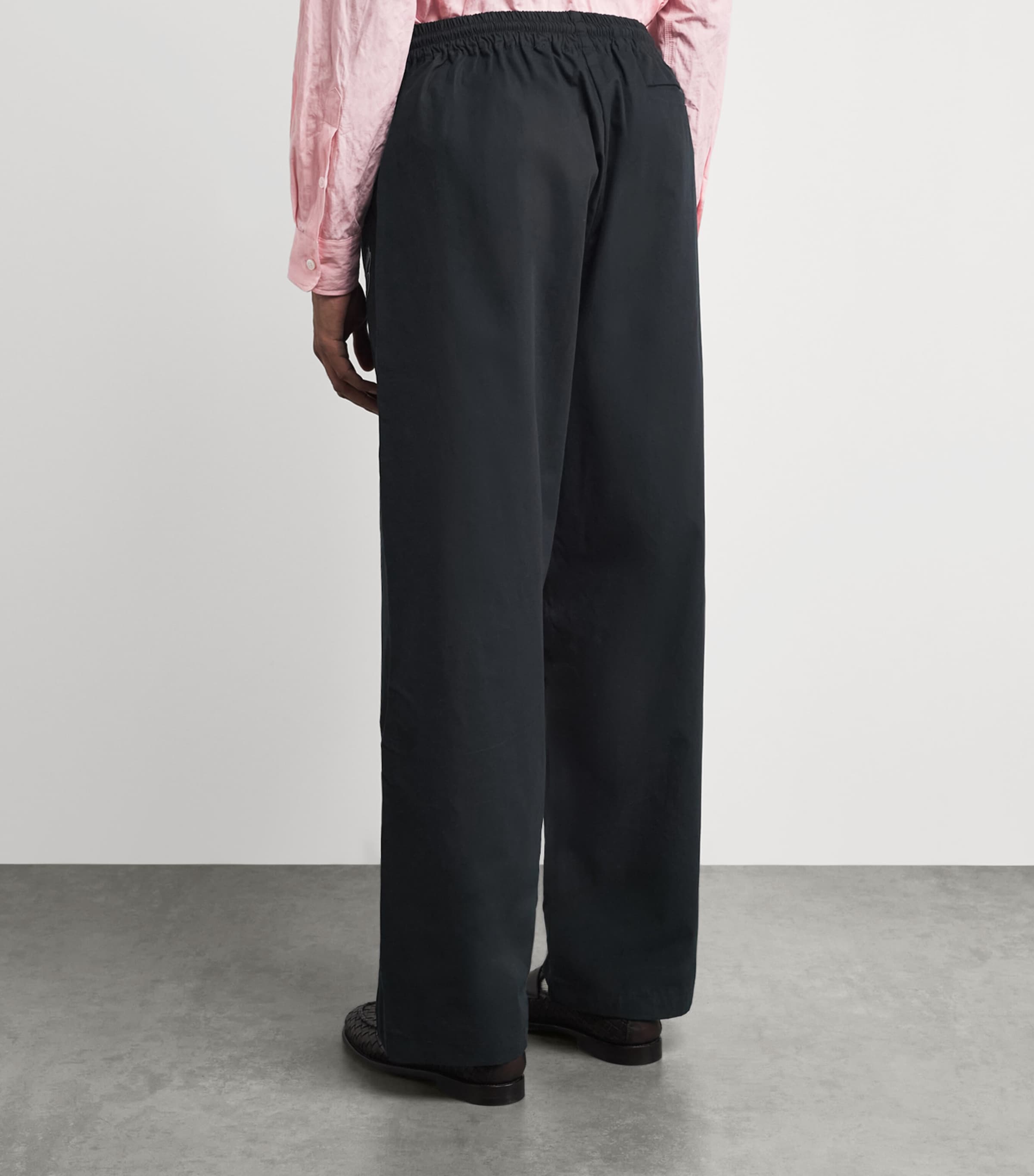Willy Chavarria Mens Ruff Rider Track Trousers Black Image 5