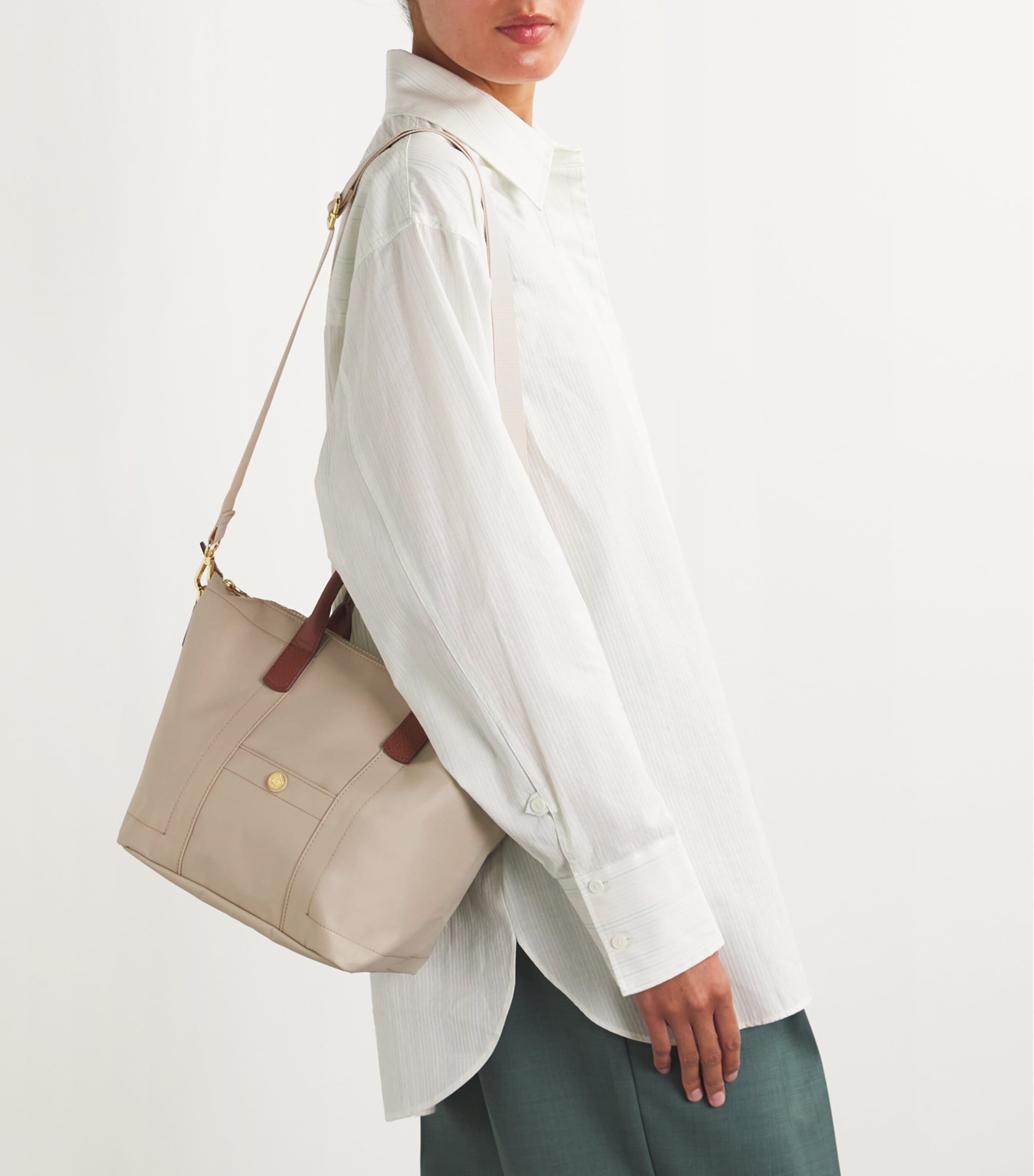 Harrods Grab Nylon Tote Bag | Harrods UK