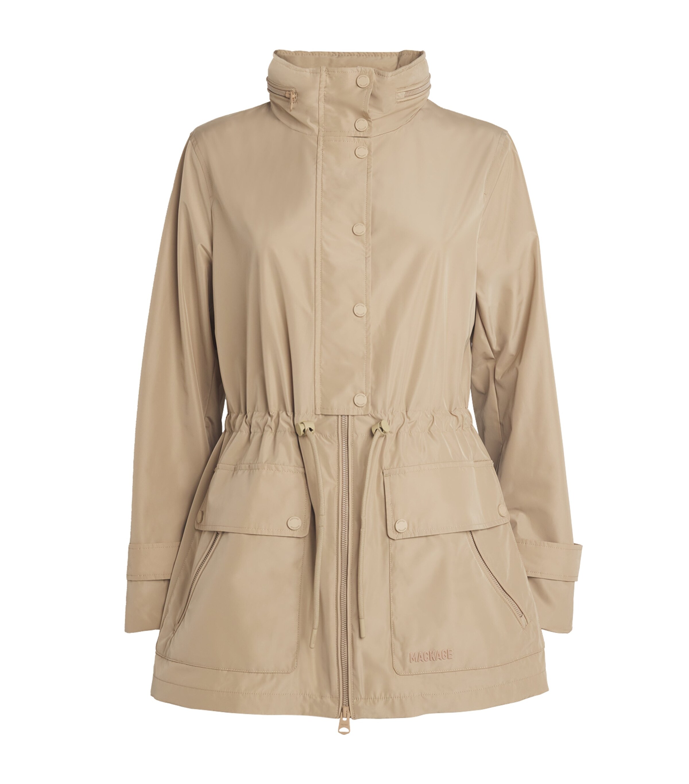 都会的【Mackage】KERYN ミディアム丈 レインジャケット Keryn, Medium-Length Rain Jacket | Mackage® EU