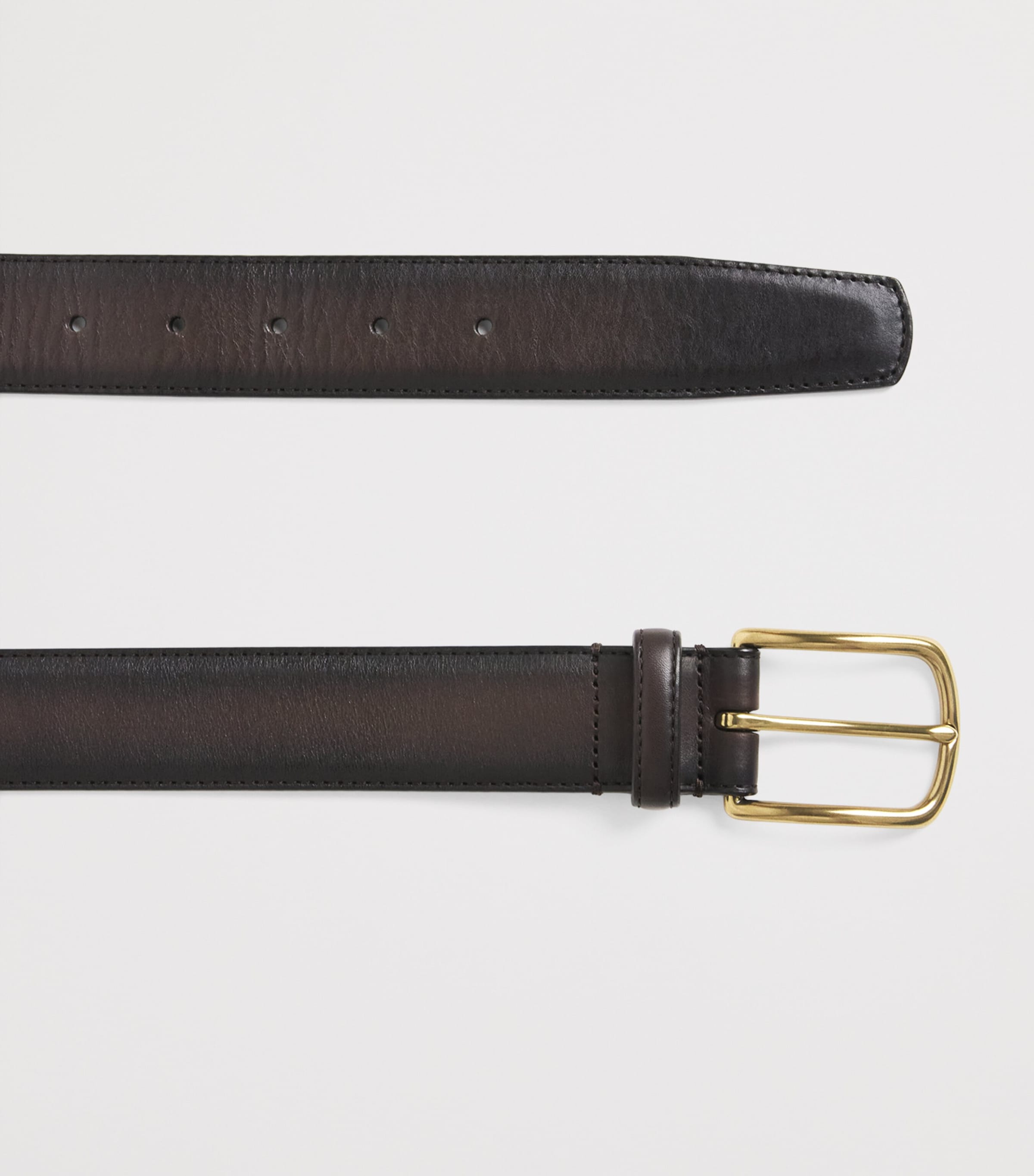 Officine Creative Leather Belt Moro Image 3