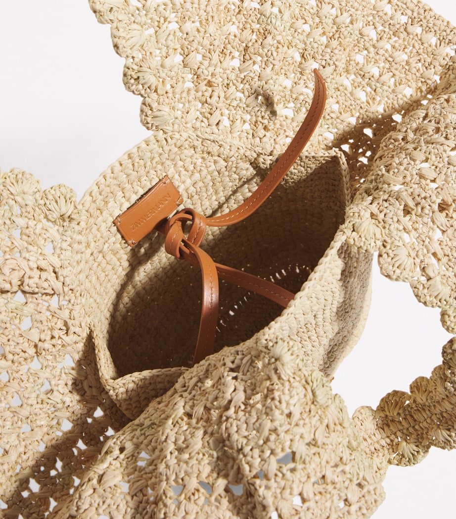 Raffia Bucket Bag NATURAL Image 4