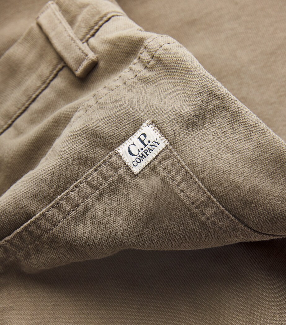 Cotton Drill Cargo Trousers 356 FALLEN ROCK Image 5