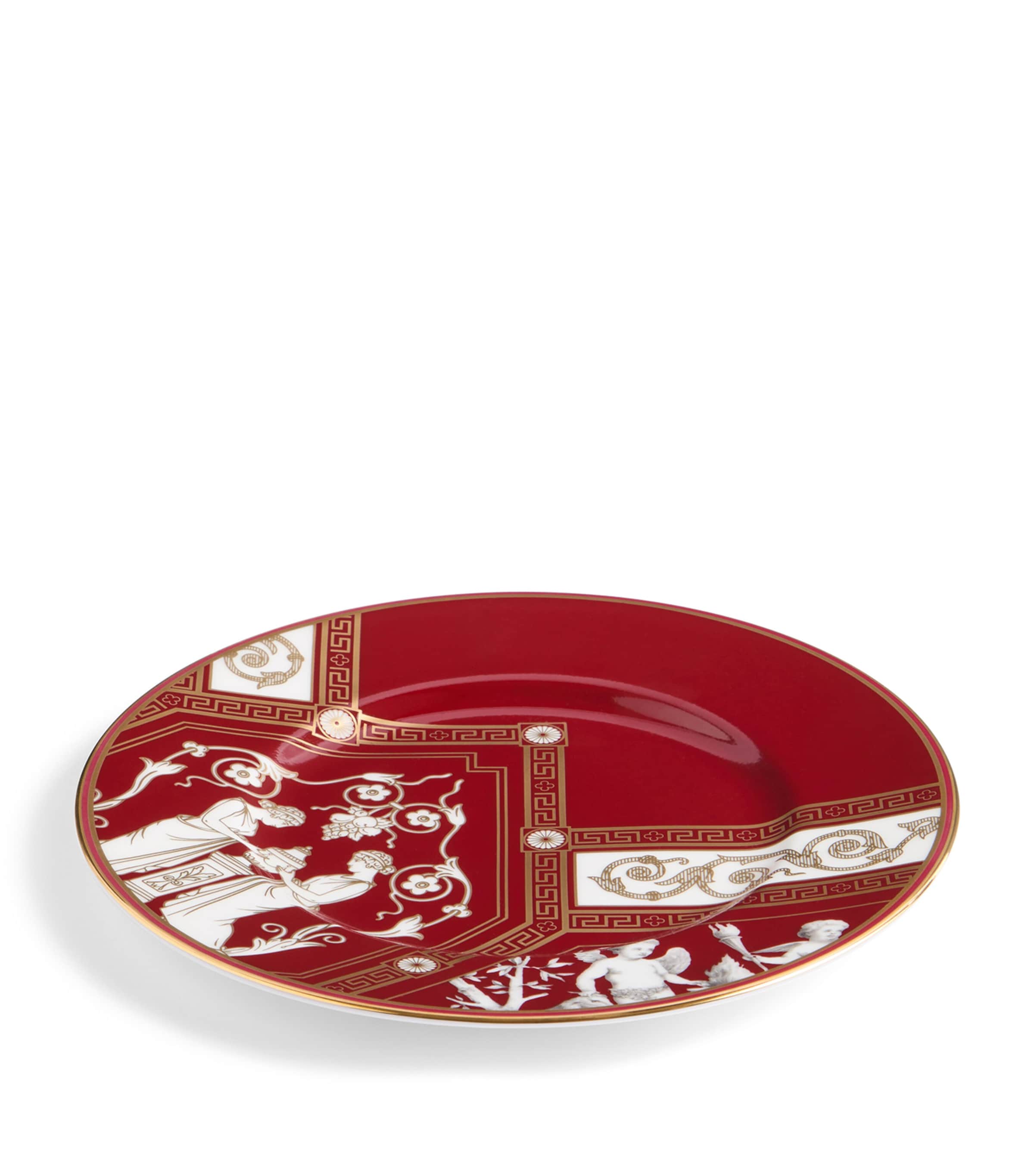 Wedgwood Bone China Renaissance Plate (22cm) Red Image 3