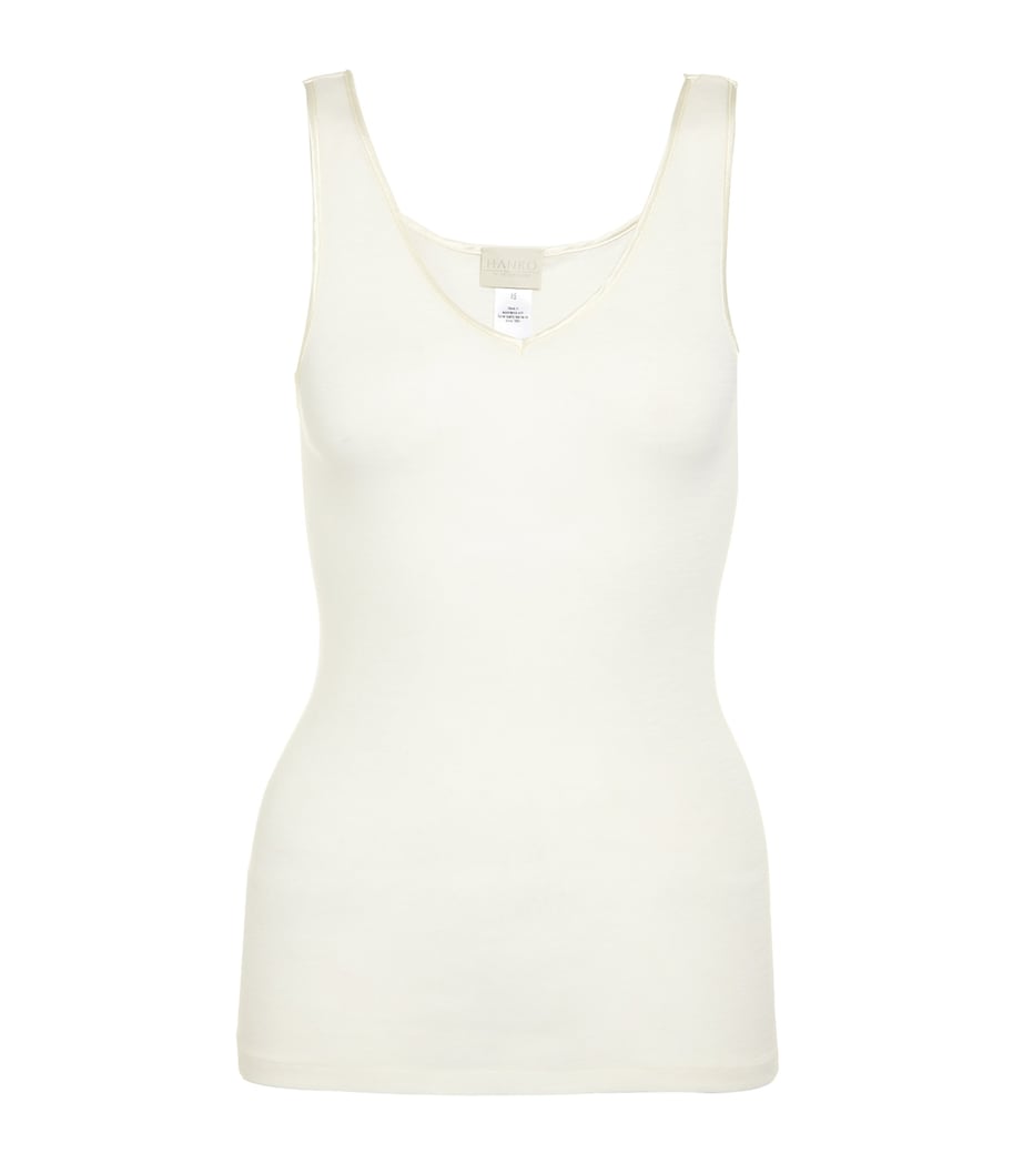 Wool and Silk Tank Top IVORY Image 1