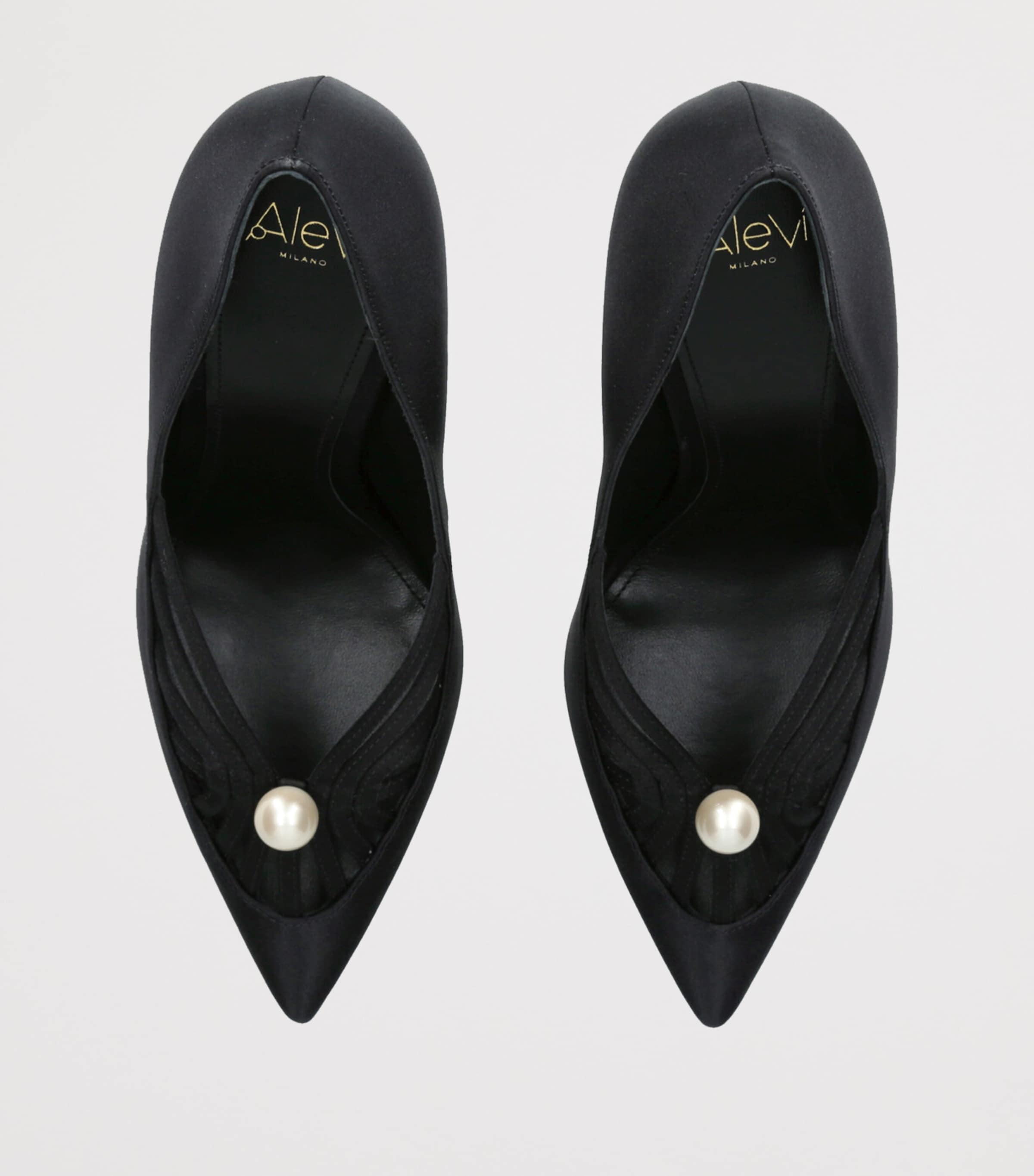 Satin Susi Pumps 110 BLACK Image 4