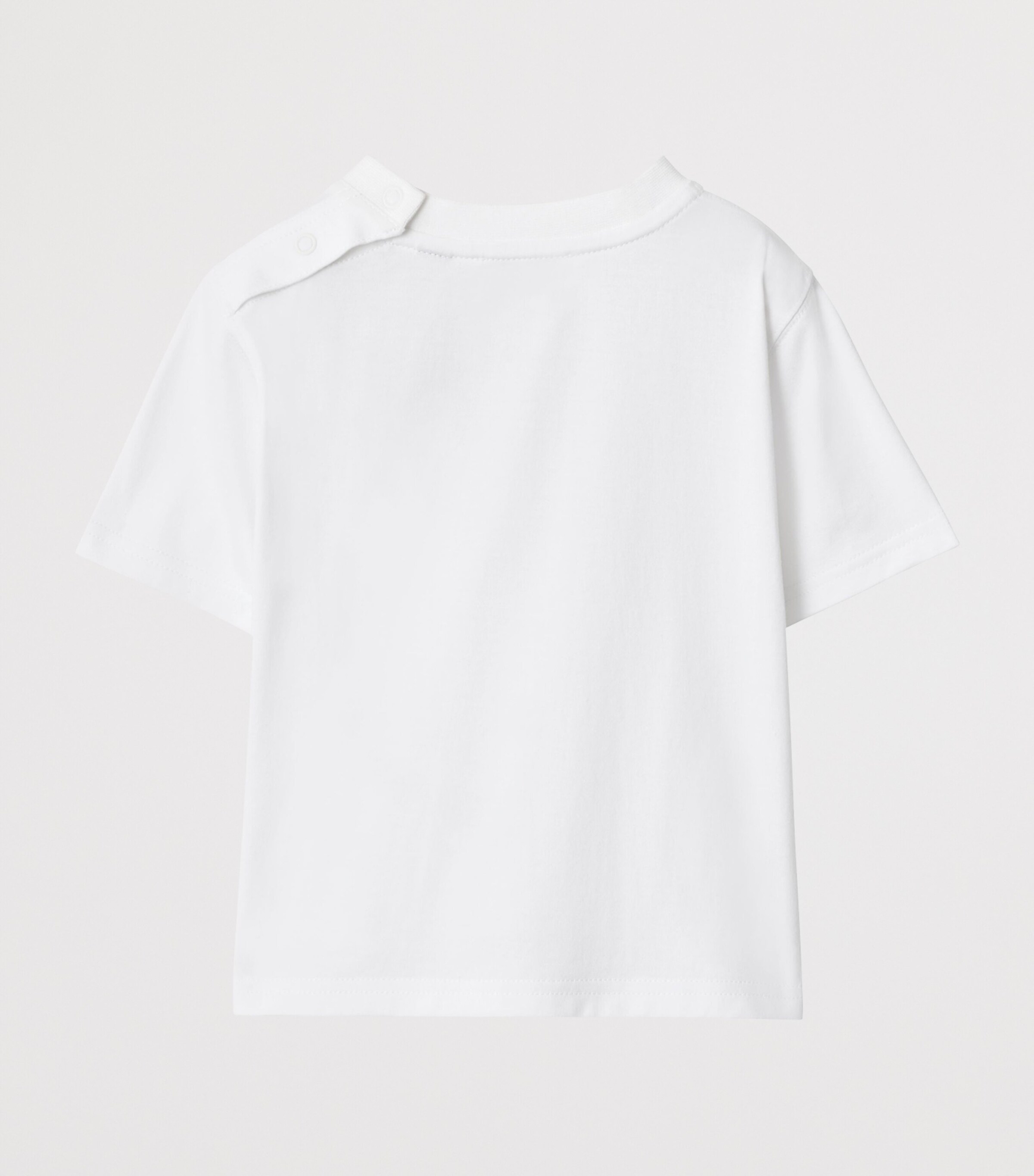 Burberry Kids Cotton Ski Bear T-Shirt (6 Months-3 Years) White Image 2