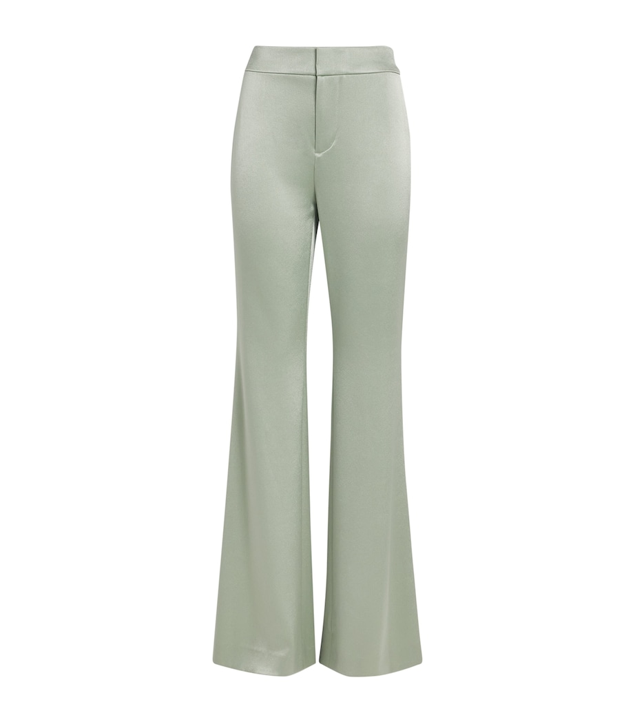 Deanna Flared Trousers A311 SAGE Image 1