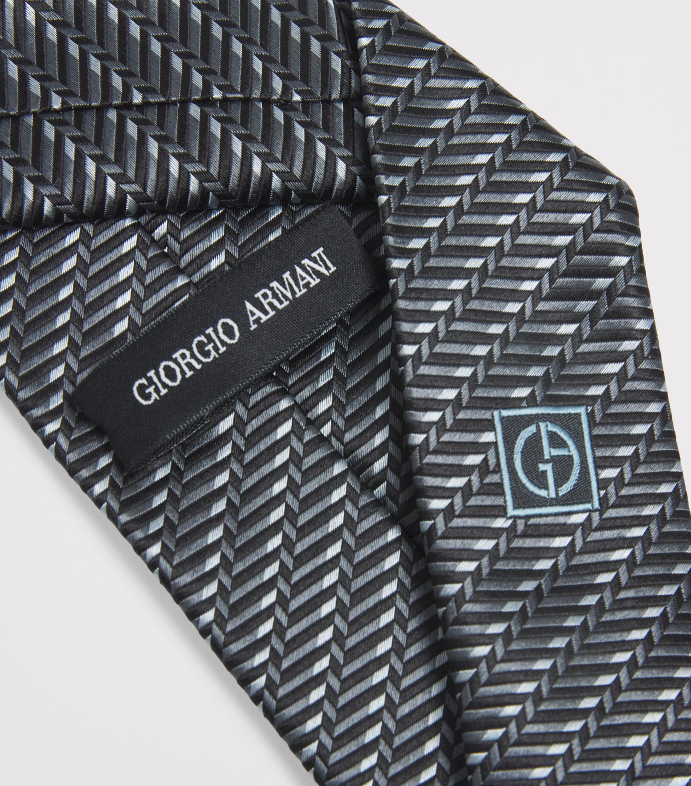 Silk Herringbone Tie F8045 Image 4