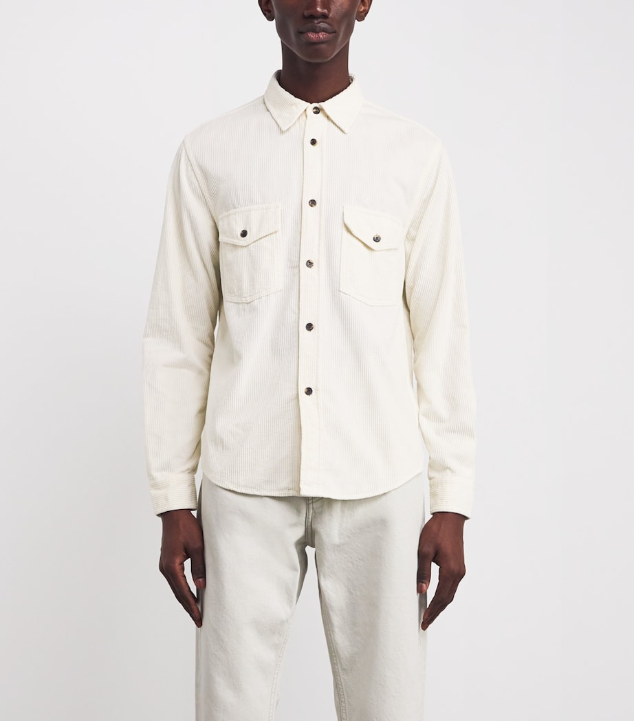 Cotton Corduroy Shirt A81 Image 3
