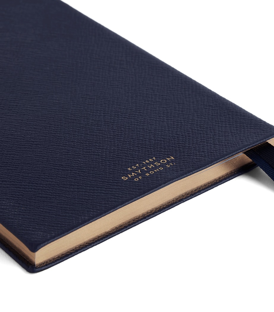 Smythson Leather Soho Weekly Diary 2026-2027 Navy Image 6