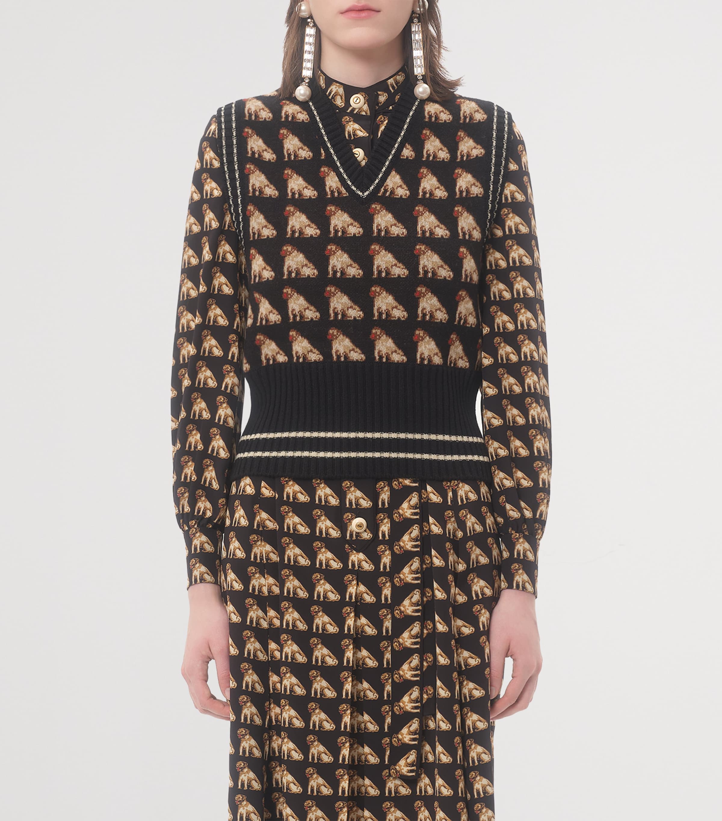 Wool Petit Charles Sweater Vest N78 Image 2