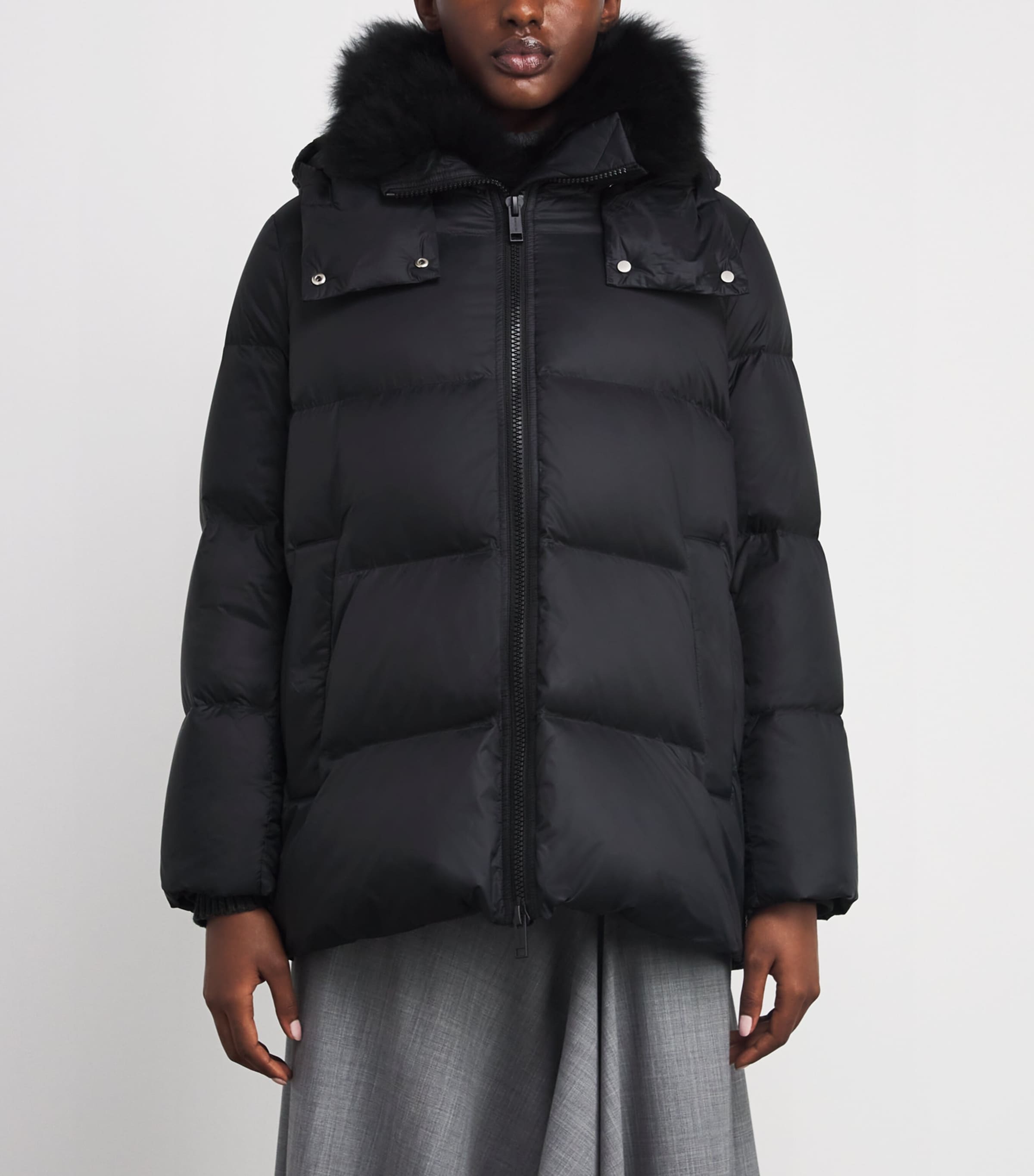 Down-Mink Technical Puffer Jacket (76cm) C99 Image 3