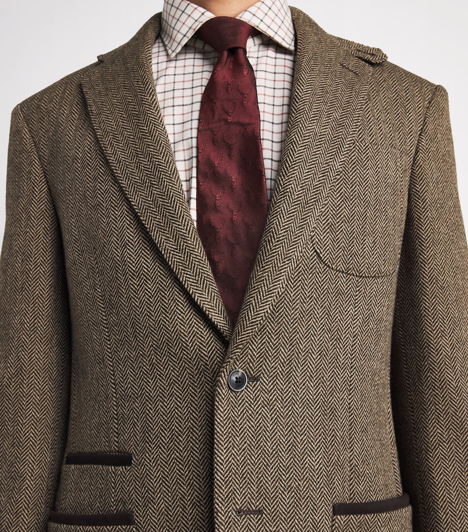 Purdey Silk Stags Gaze Tie Aur Image 3