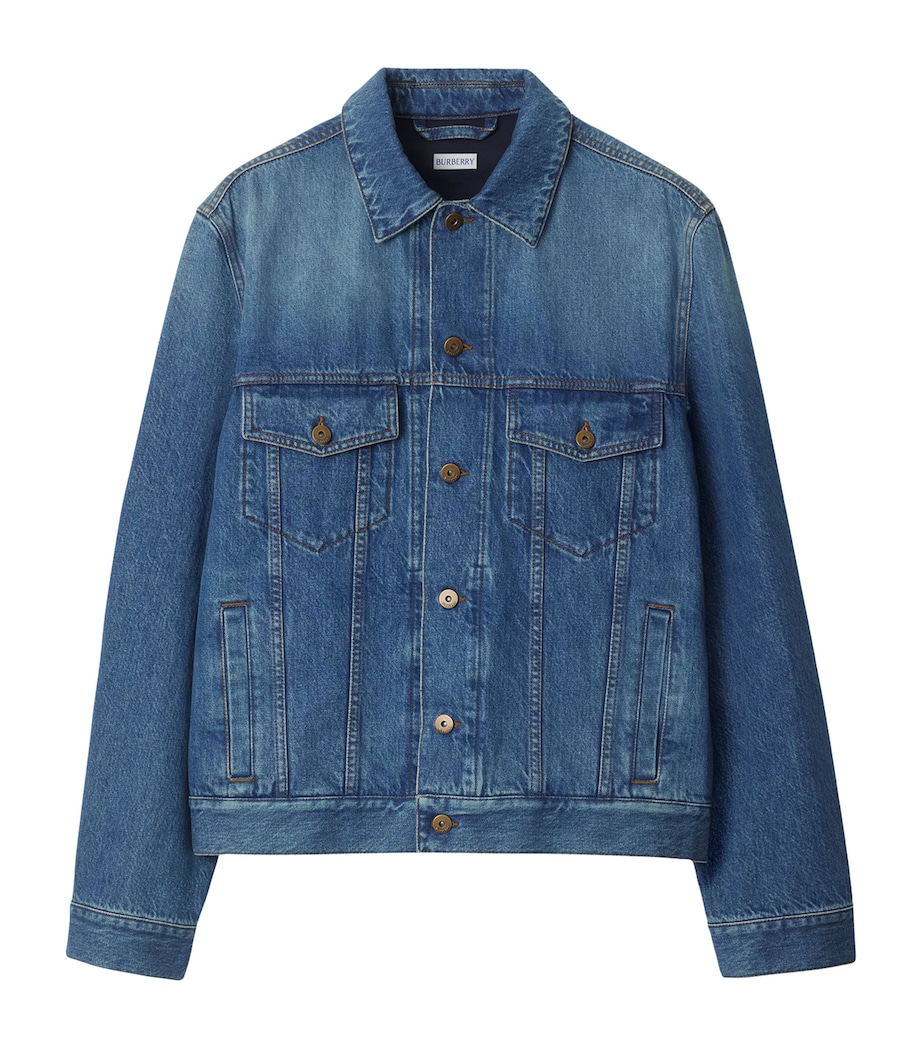 EKD Denim Jacket MID BLUE Image 1