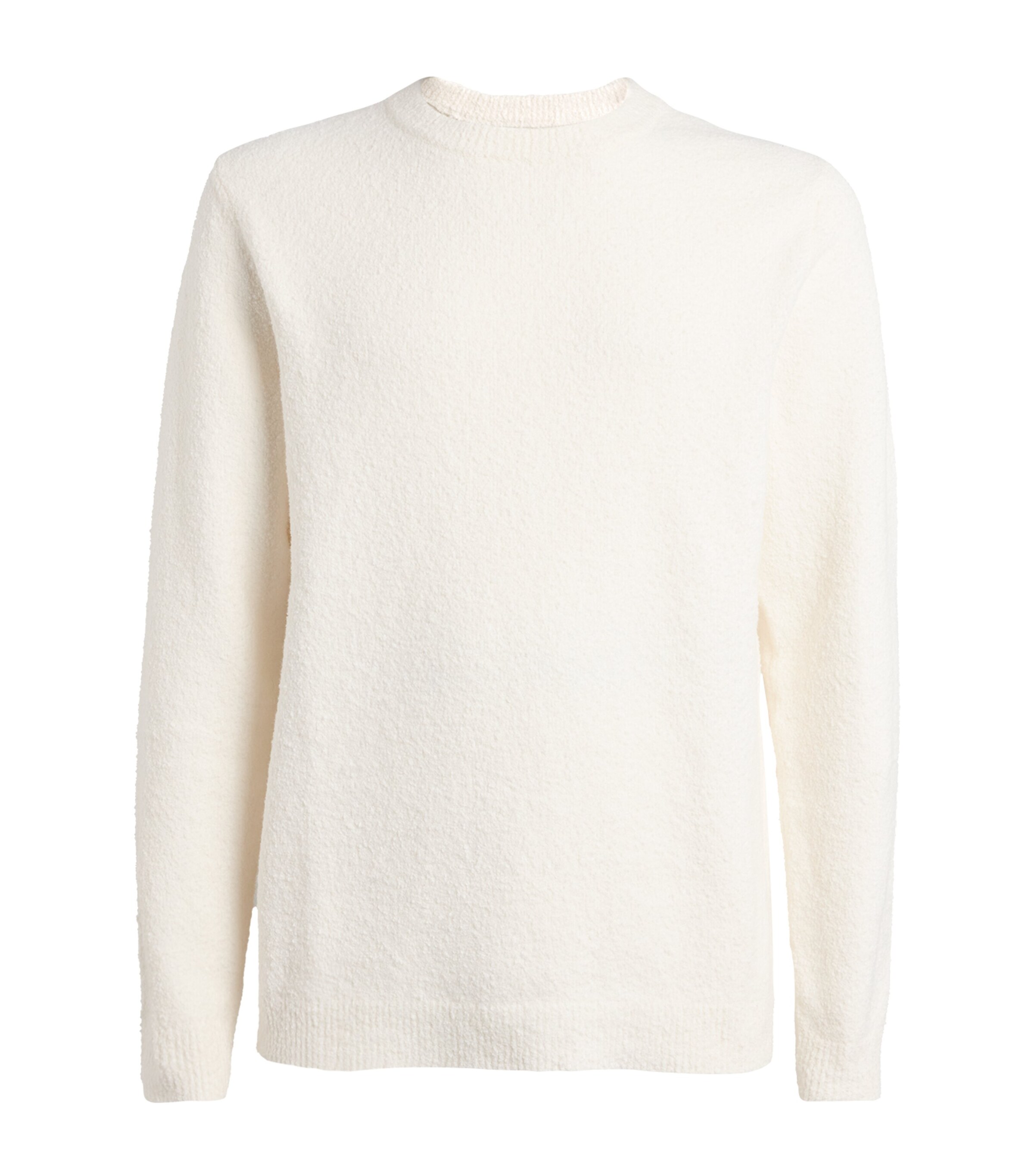 Cotton-Blend Sanino Sweater CLEAR CREAM Image 1