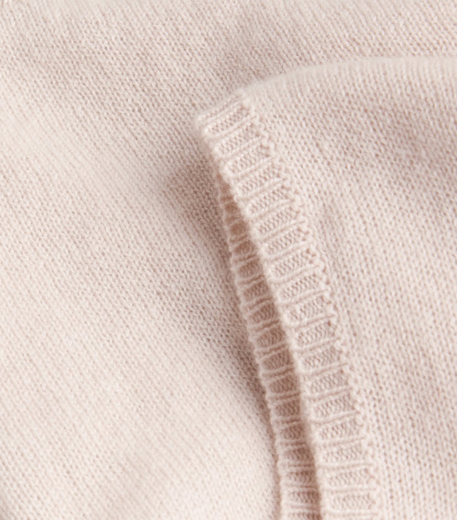 Eleventy Womens Cashmere Sleeveless Rollneck Sweater Sabbia Image 5
