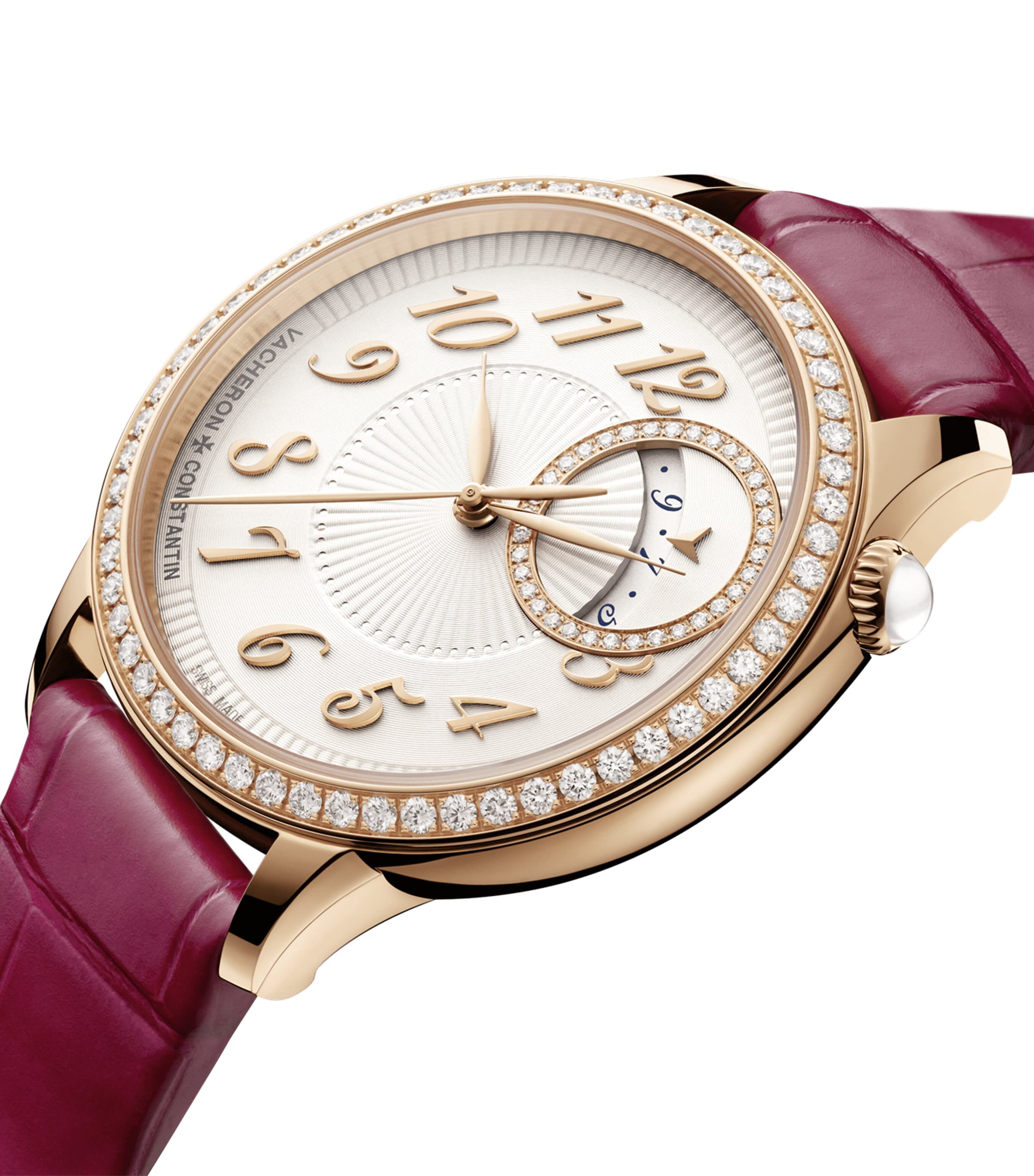 Rose Gold and Diamond Egérie Watch 35mm PINK GOLD Image 3