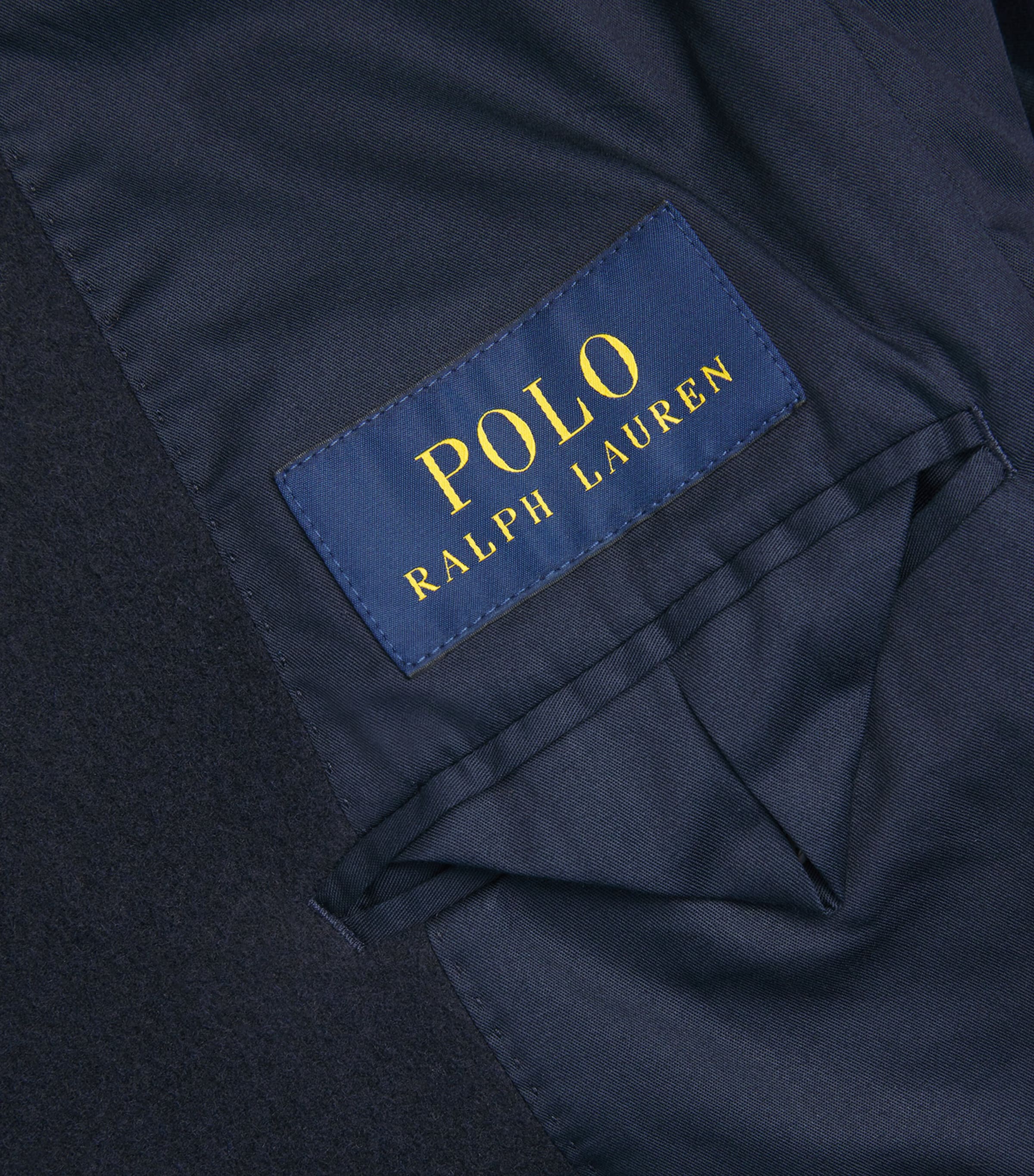 Wool-Blend Overcoat NAVY Image 5