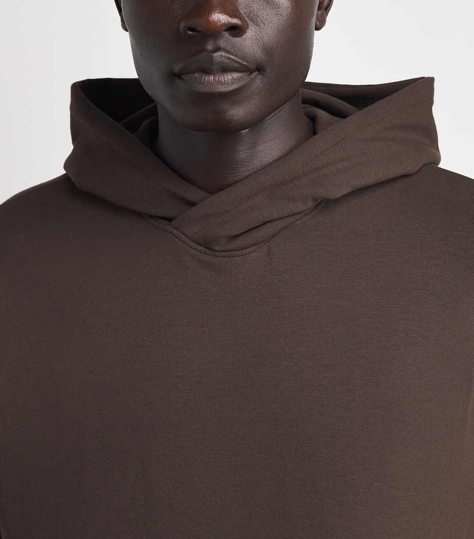 Homebody Mens Snuggle Hoodie Coffee Bean Image 3