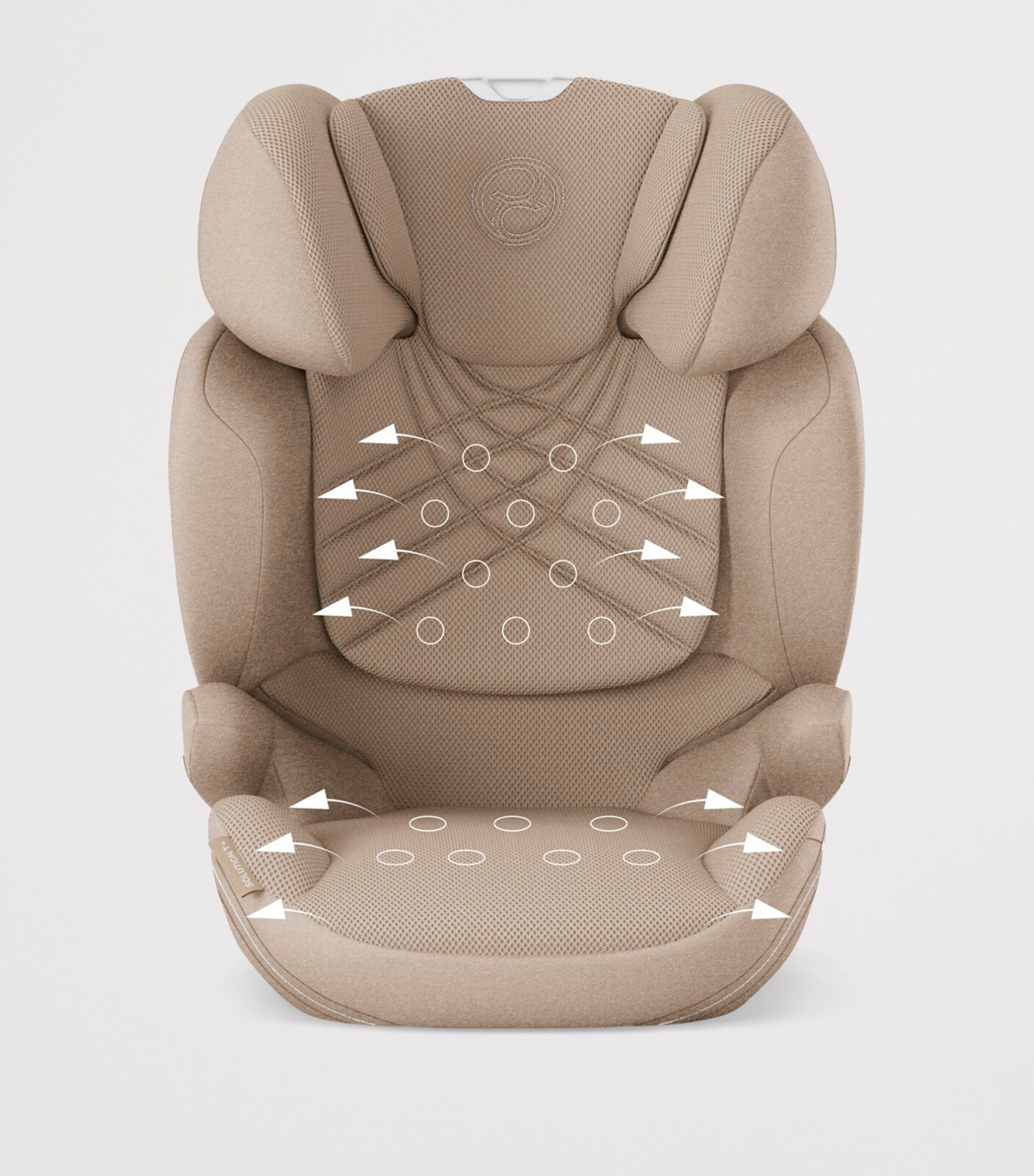 SOLUTION T I-FIX  Car Seat PLUS COZY BEIGE Image 8