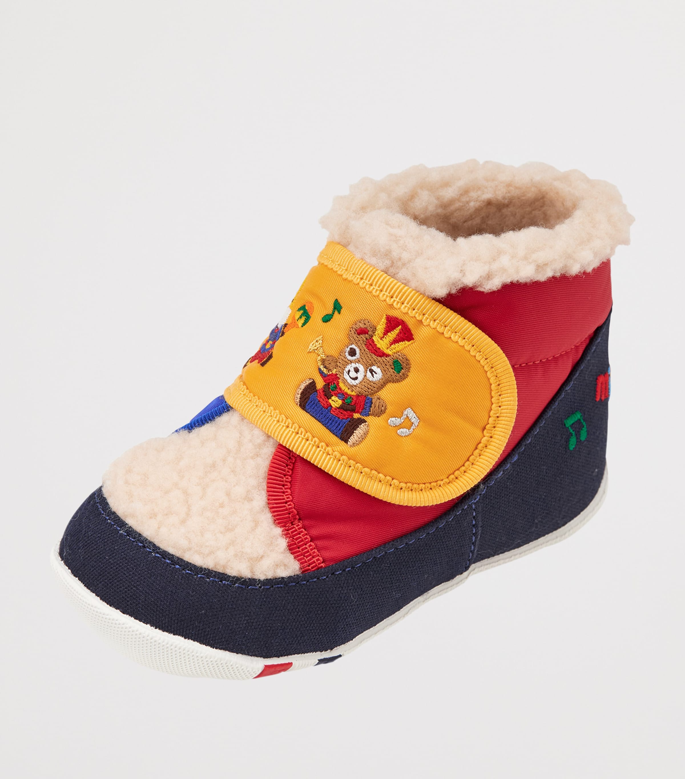 Miki House Embroidered Velcro Sneakers Image 6