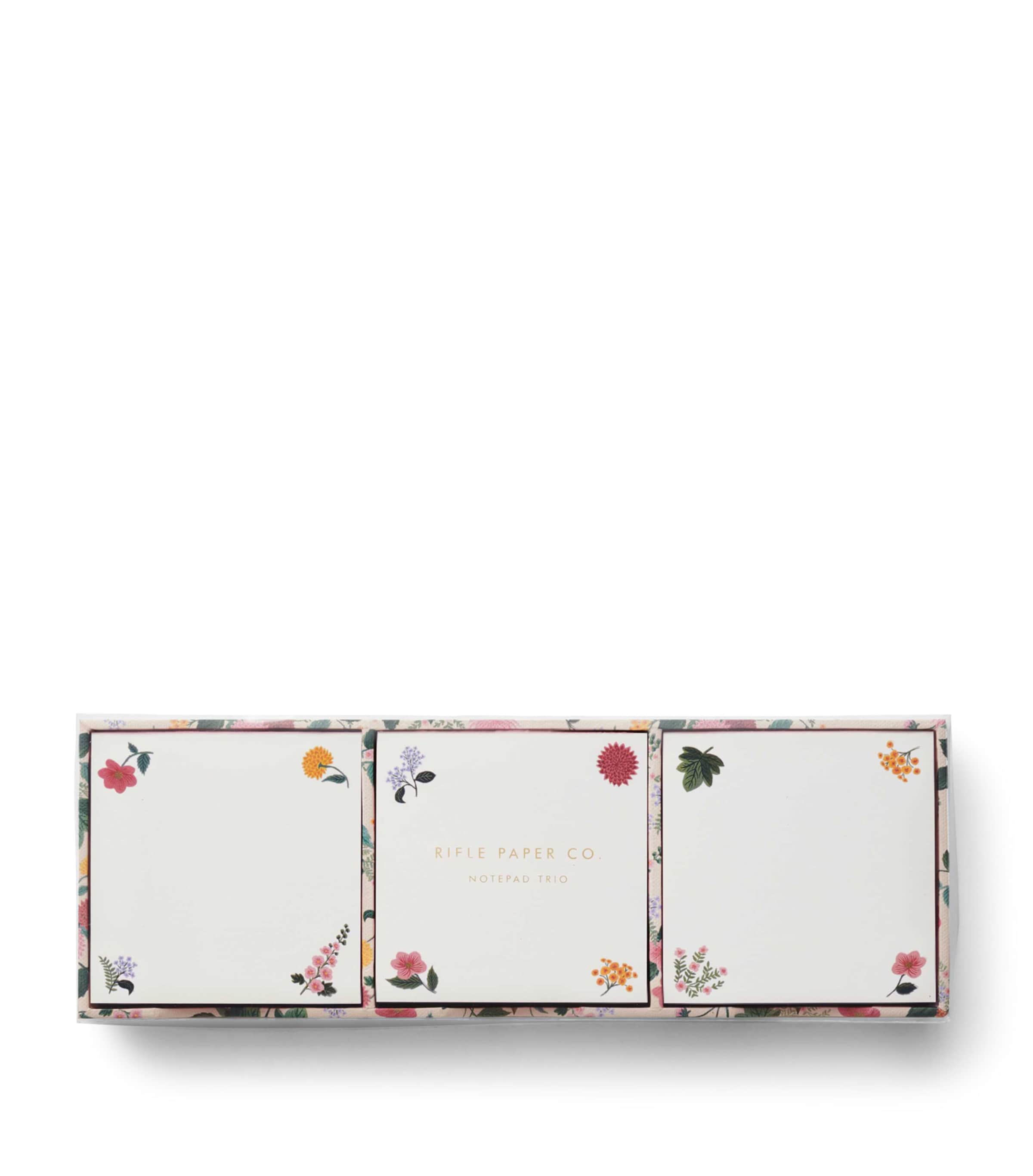 RIFLE PAPER CO SET OF 3 DAHLIA NOTEPADS