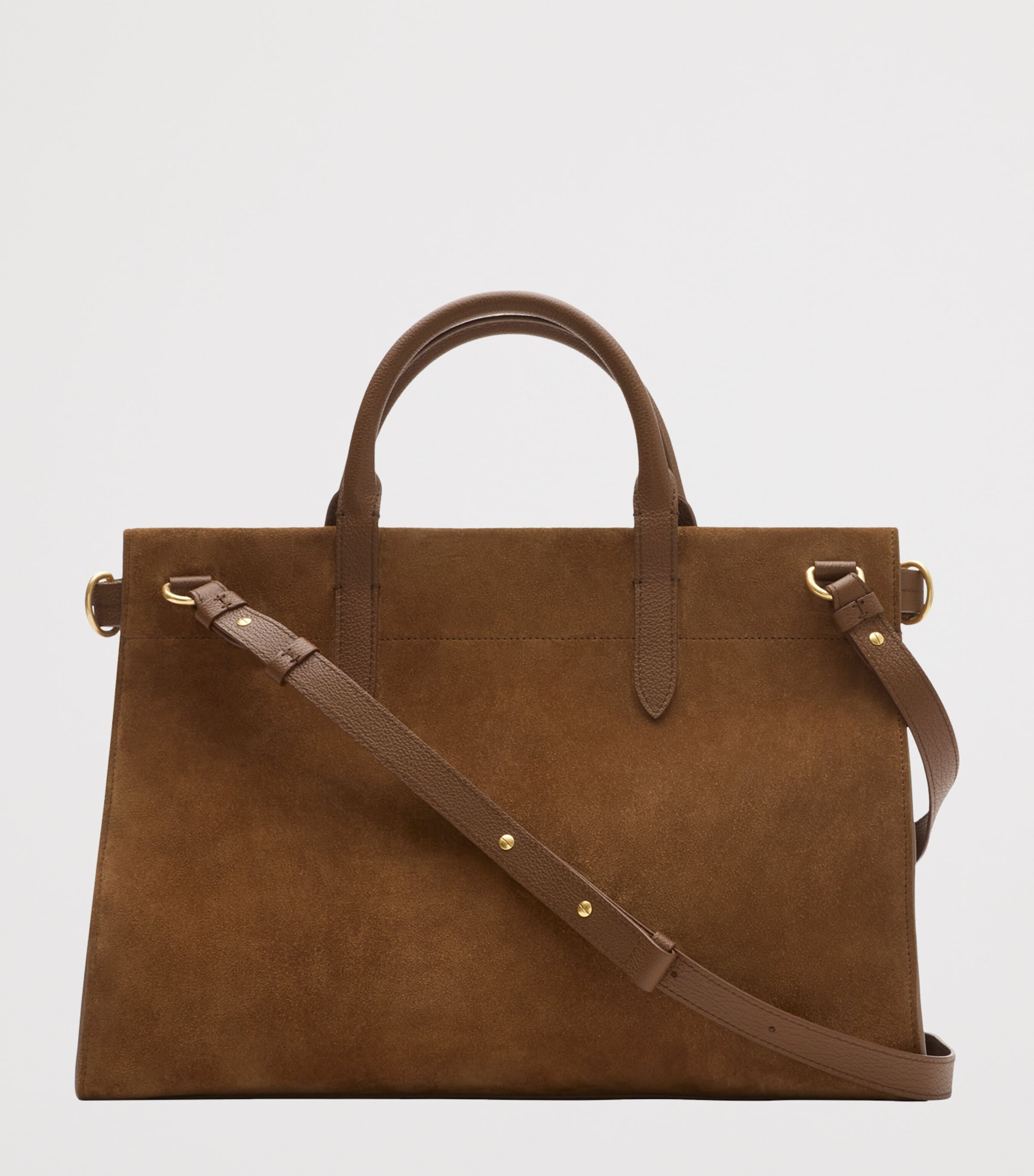 Medium Suede Cotswolds Tote Bag HAZEL Image 2