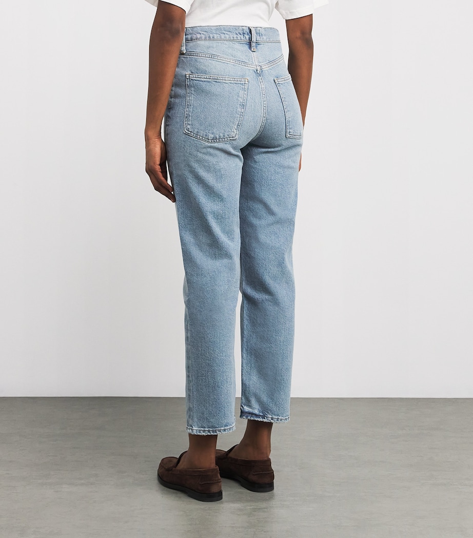 '90s Pinch Waist Cropped Jeans RIPPLE (MD IND VINT) Image 4