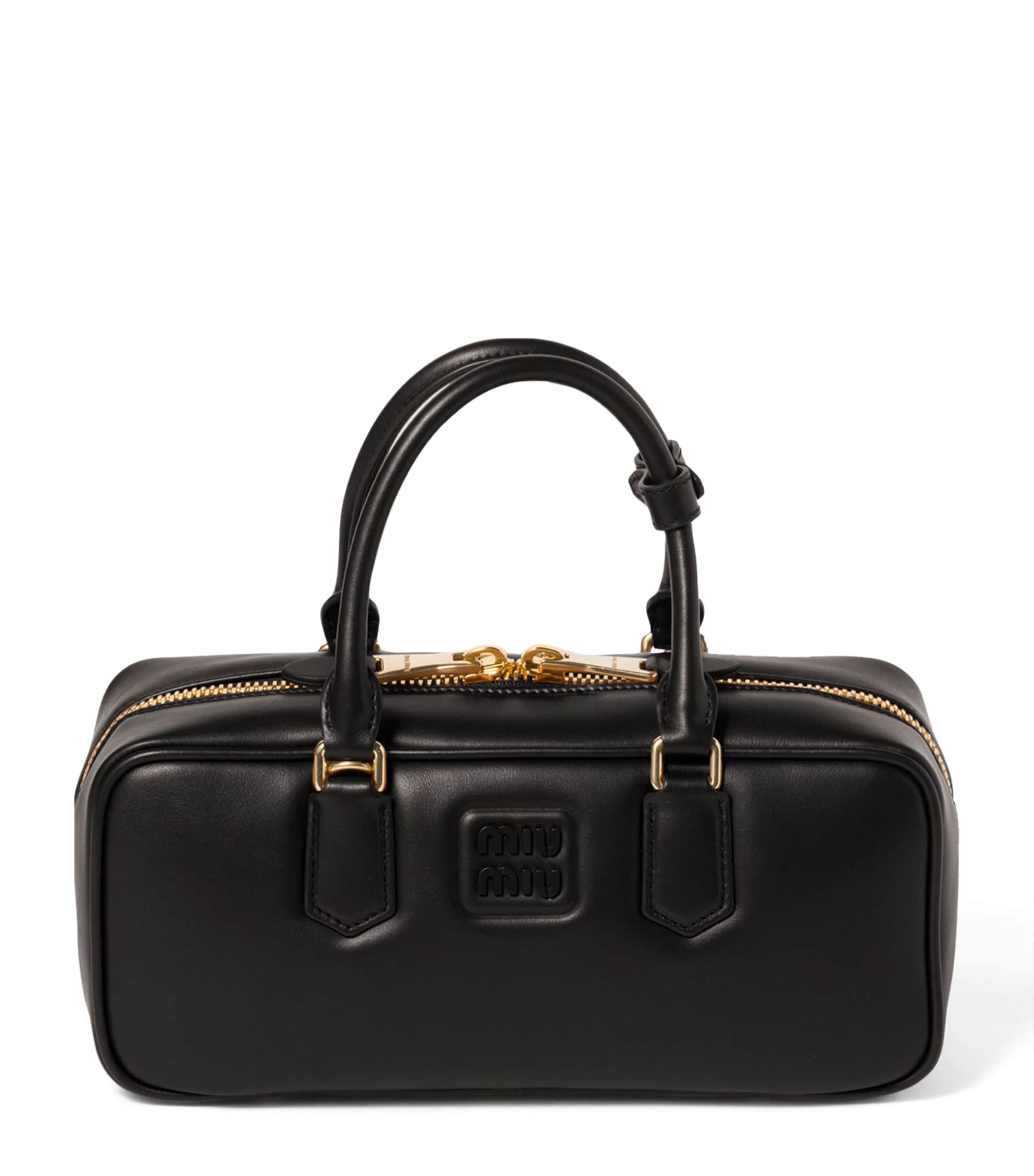 Leather Arcadie Top-Handle Bag F0002 Image 1