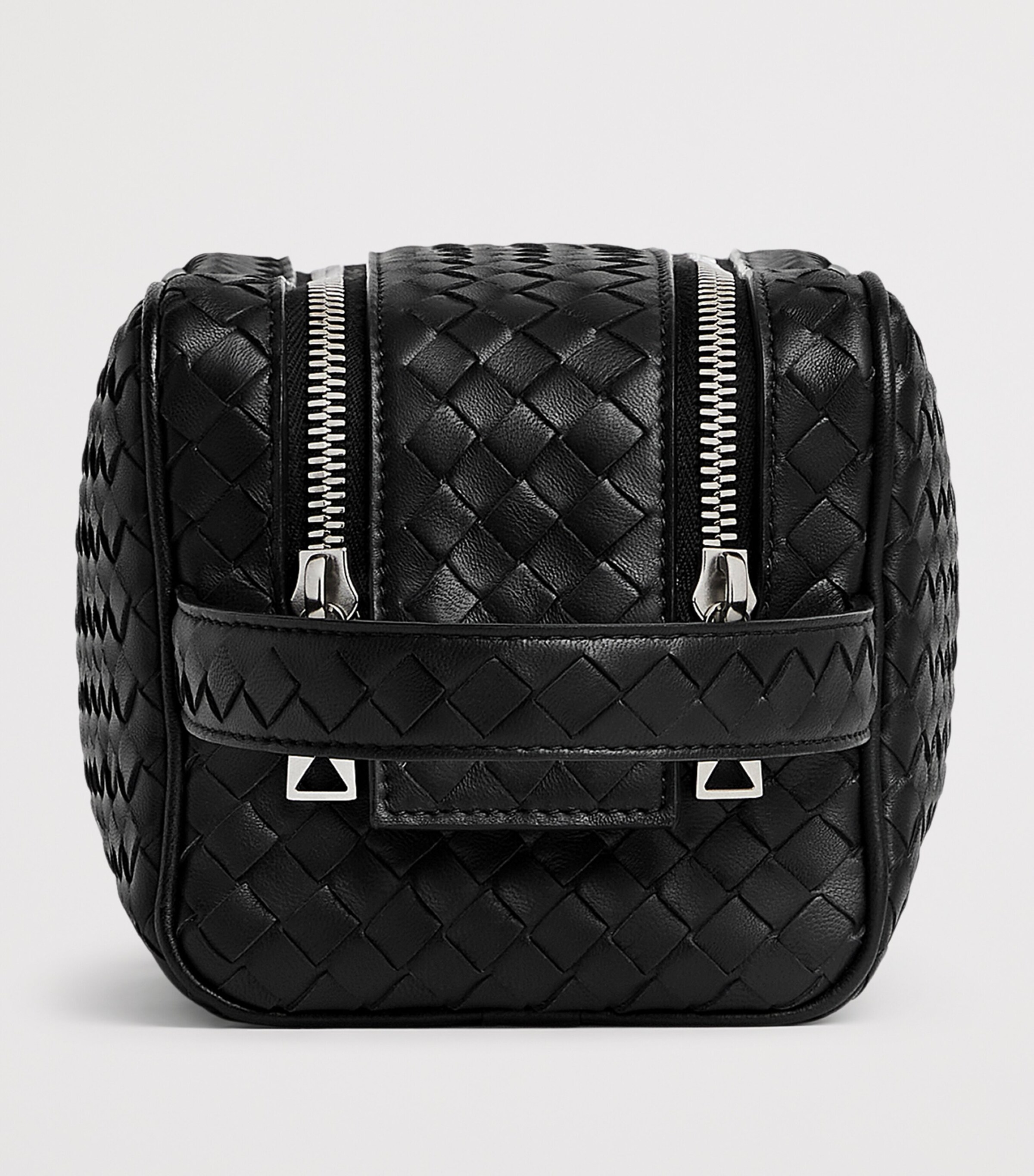 Bottega Veneta Leather Intrecciato Piccolo Travel Pouch Image 4