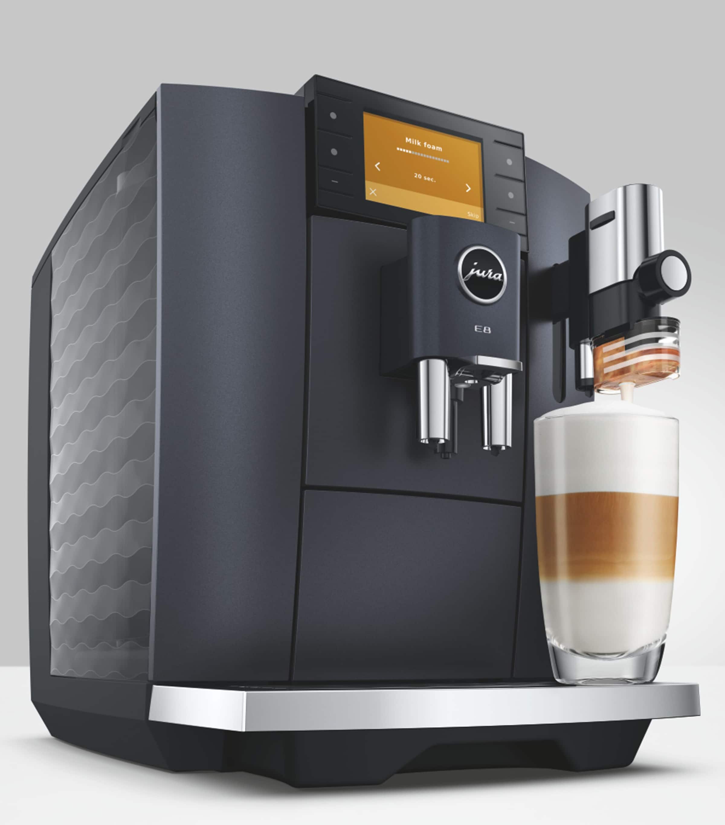 Jura E8 Coffee Machine Black Image 8