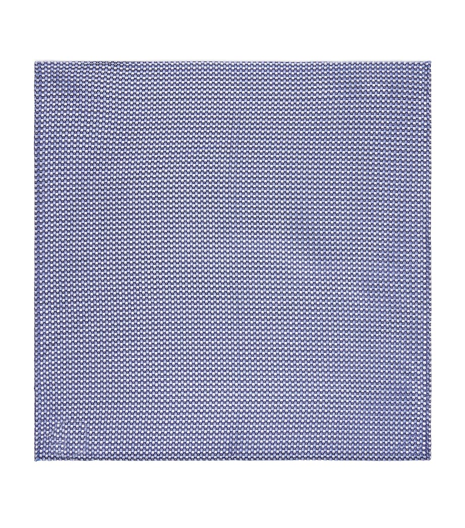 Pal Zileri Silk Printed Pocket Square Image 1