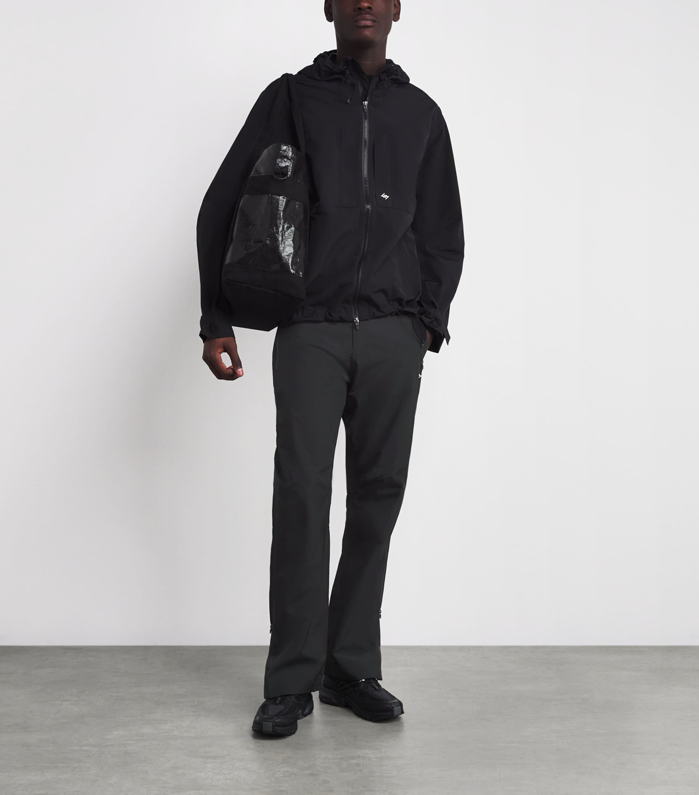 Waterproof Sports Trousers BLACK Image 2