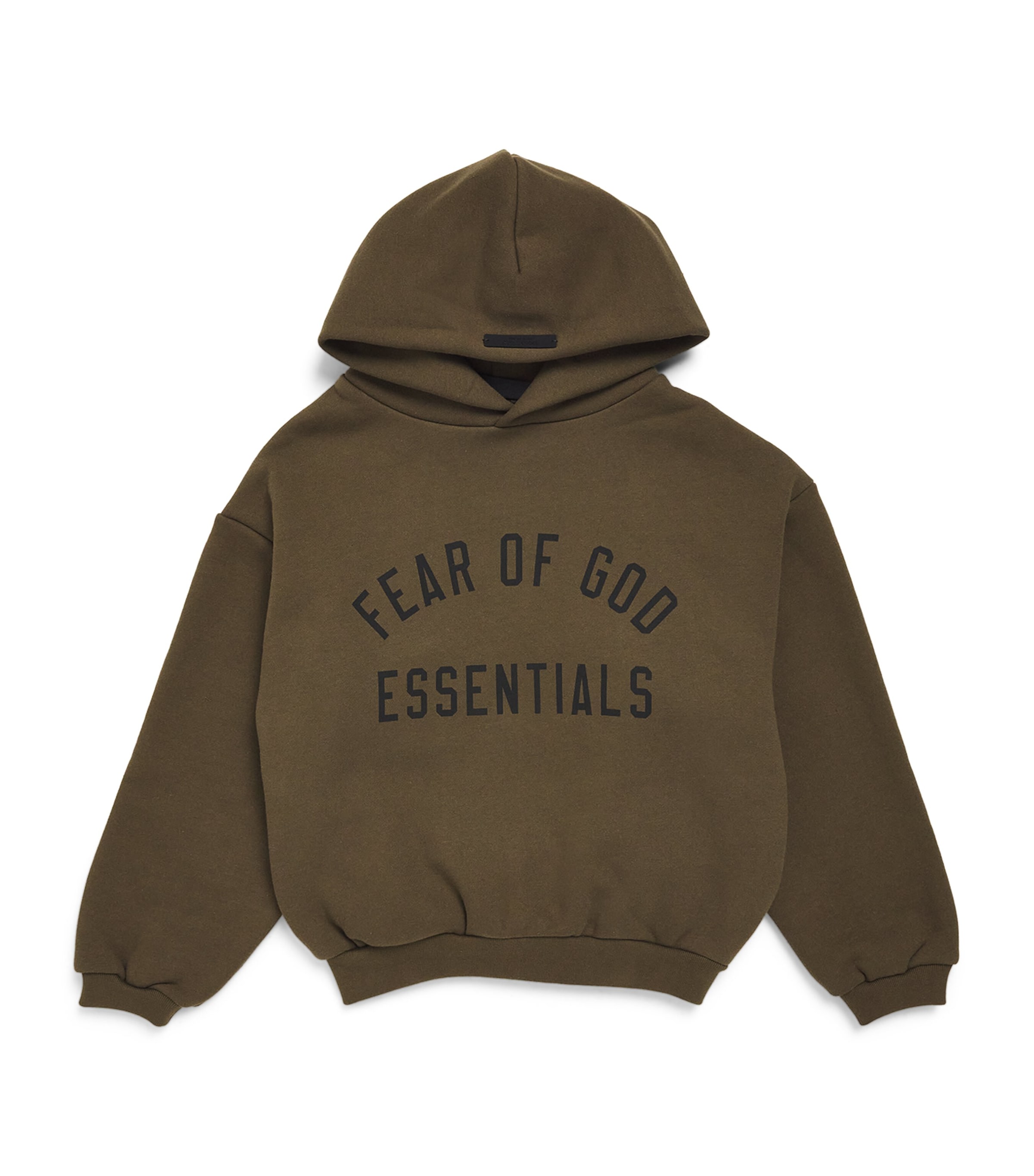 Essentials Kids' Fleece Logo Hoodie In Green