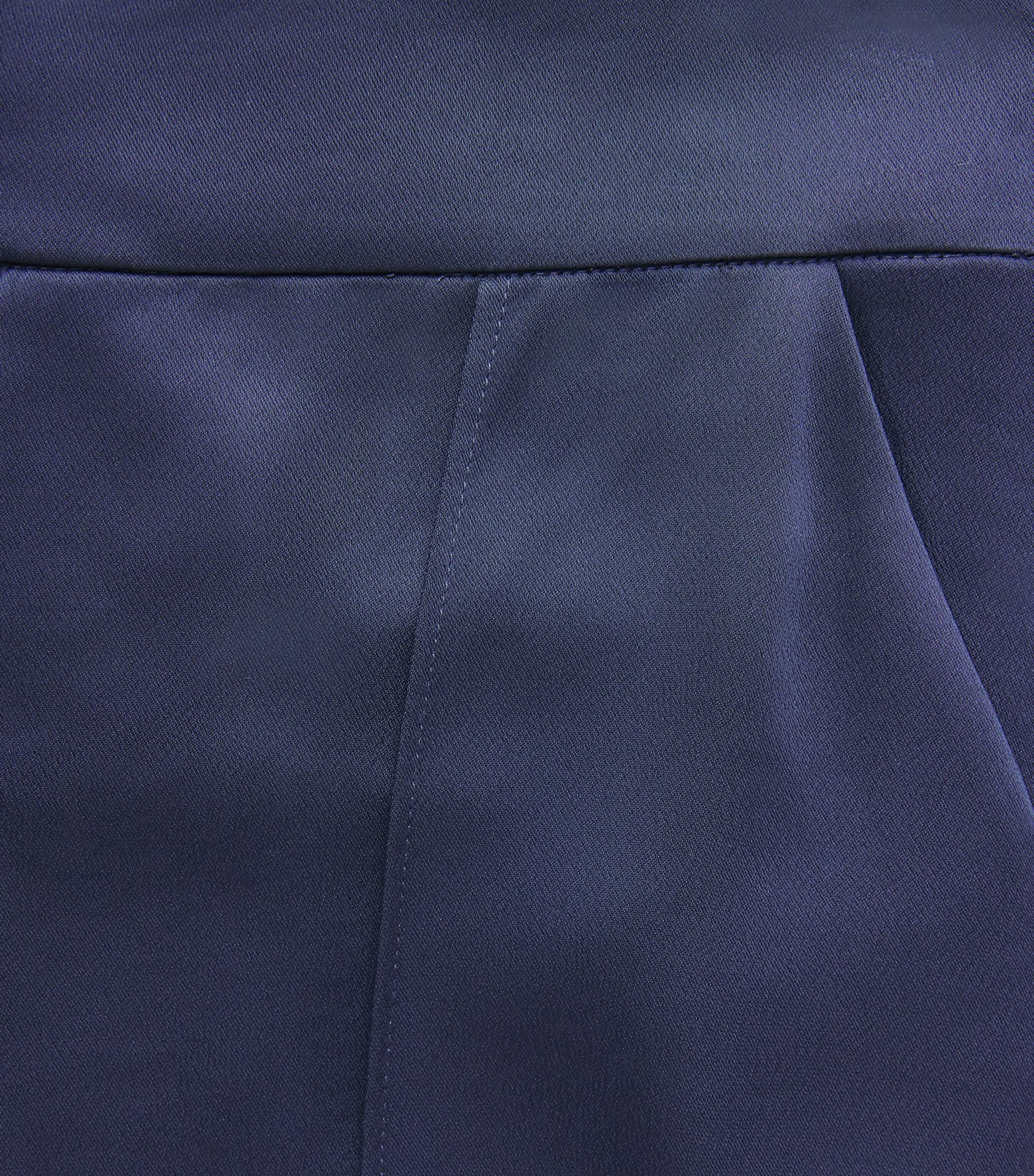 Simkhai Womens Satin Kyra Trousers Midnight Image 6