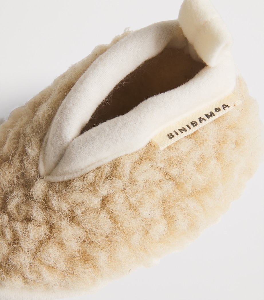 Merino Wool Booties PEANUT Image 3